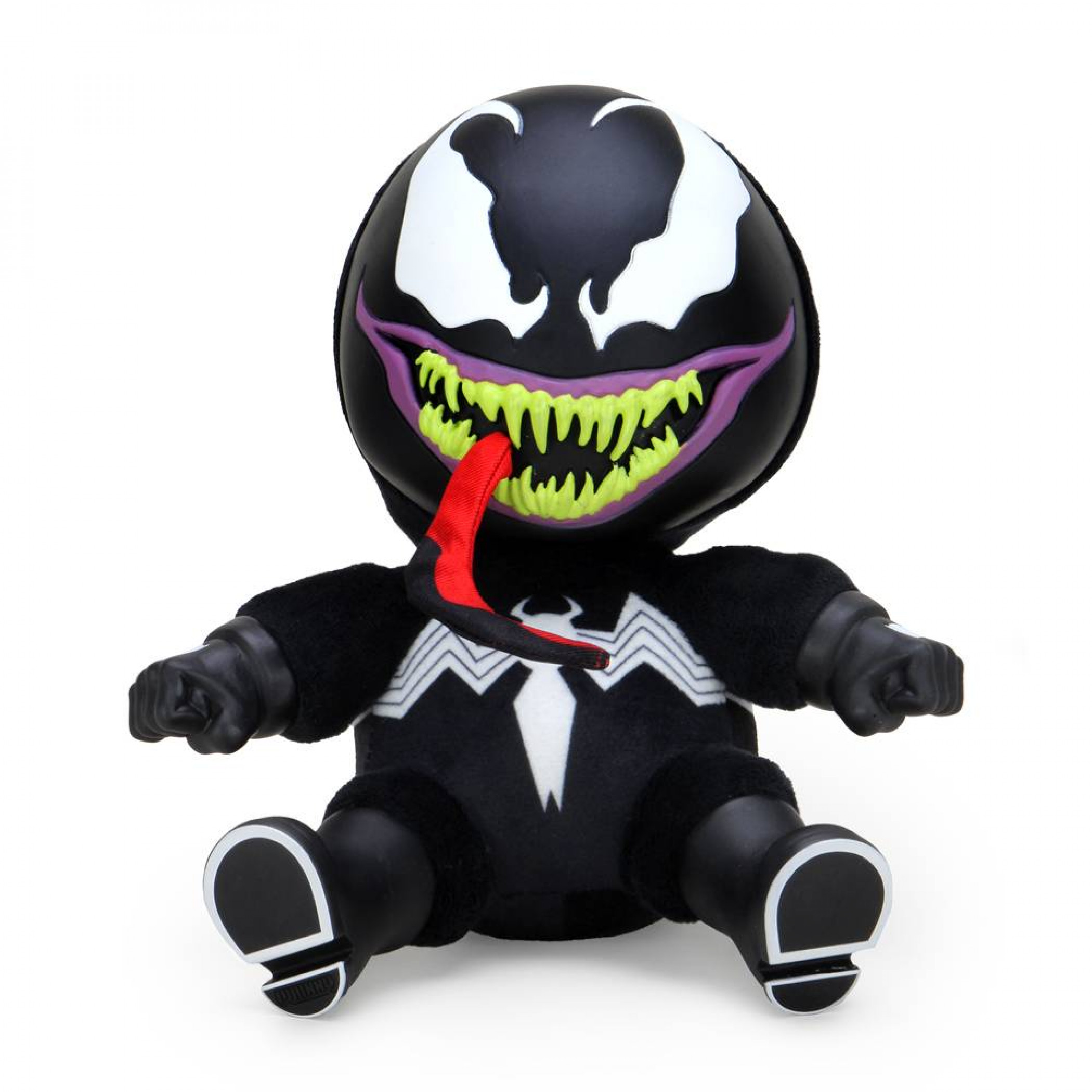 Venom 8' Roto Phunny Plush, Black