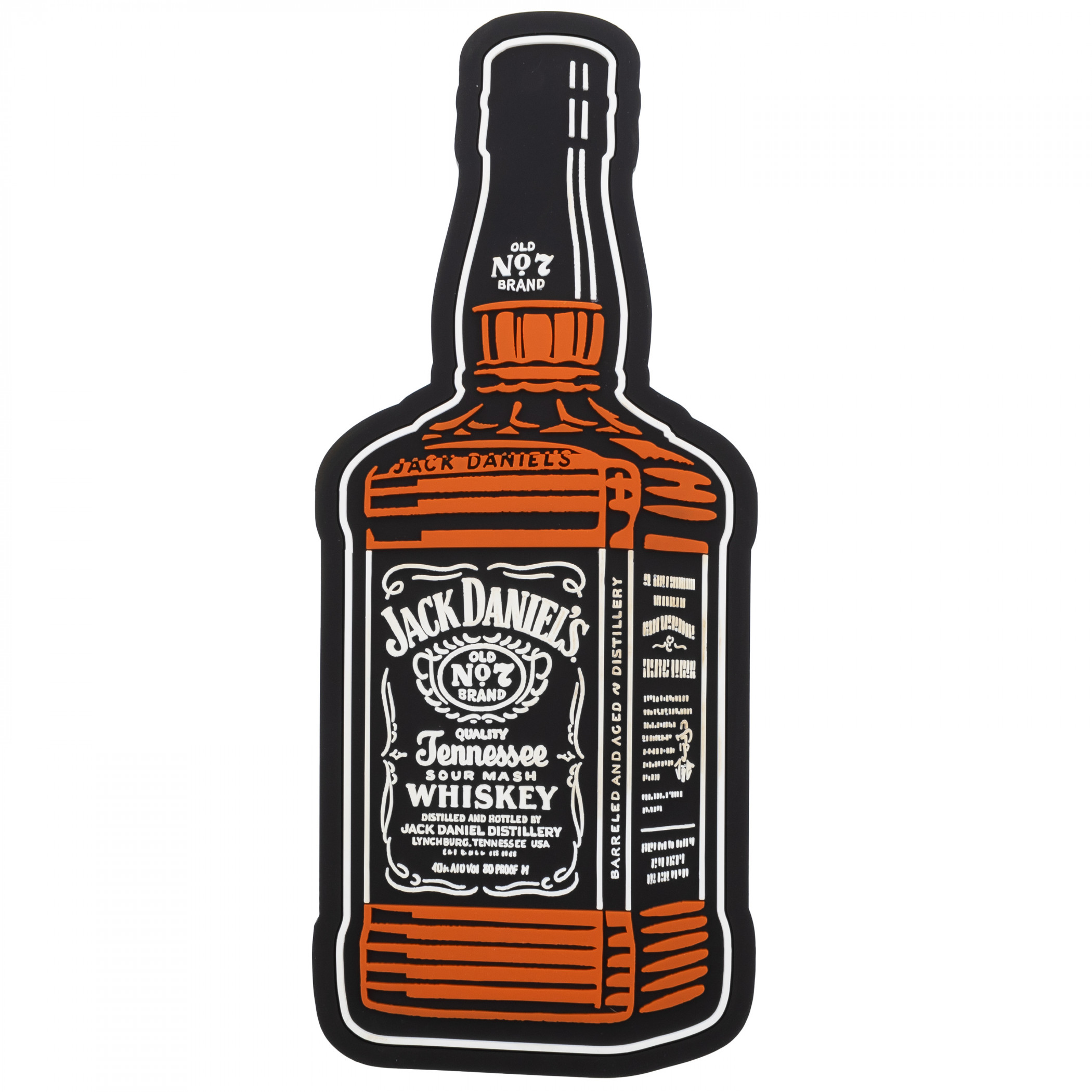 Jack Daniel's Bottle Bar Mat