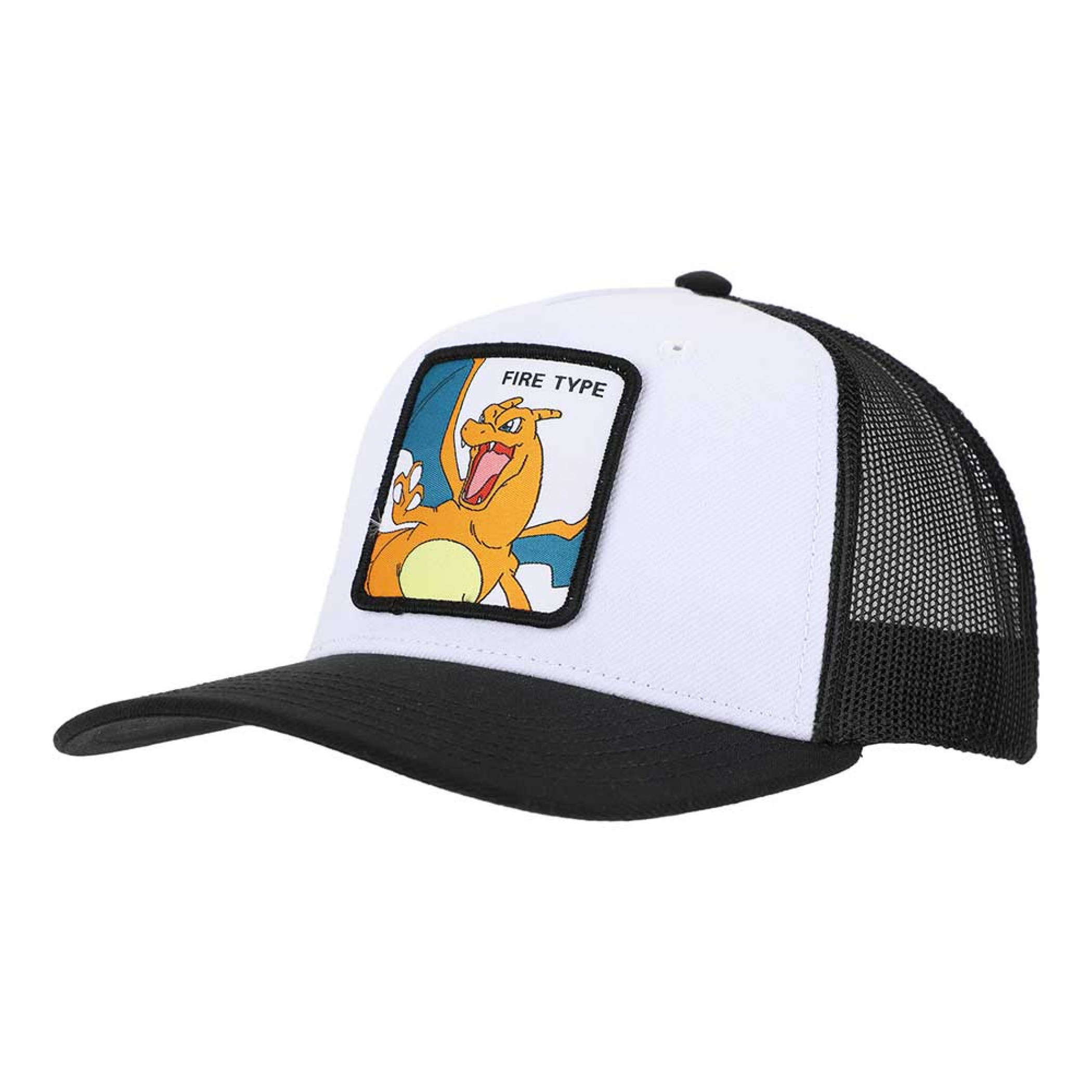 Pokémon Charizard Fire Type Contrast Trucker Hat, Multi-Color