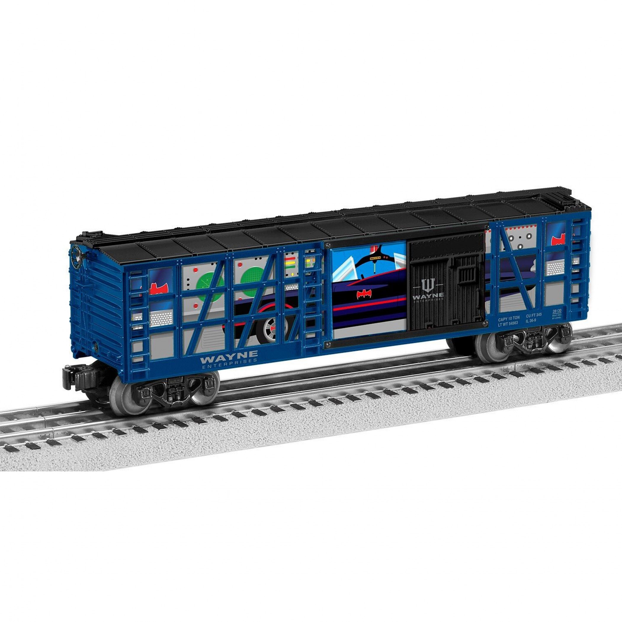 Lionel DC Comics Wayne Enterprise Transport Car, Multi-Color