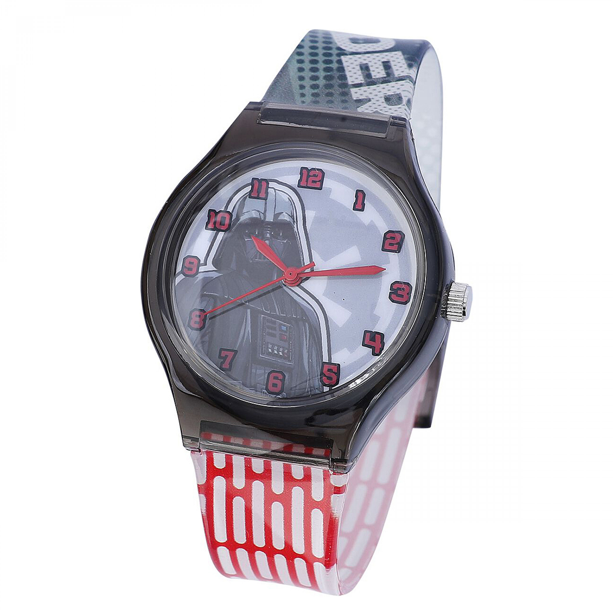 Star Wars Darth Vader Analog Watch with Printed Straps, Black