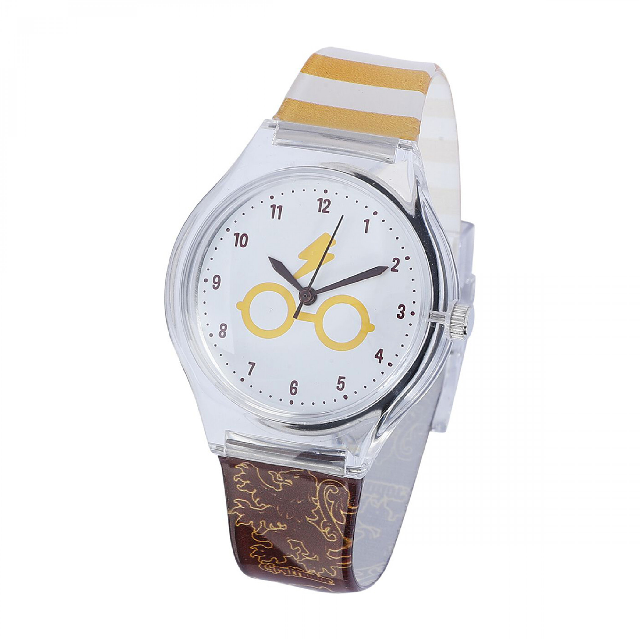 Harry Potter Glasses and Lightning Bolt Watch with Printed Band, Multi-Color