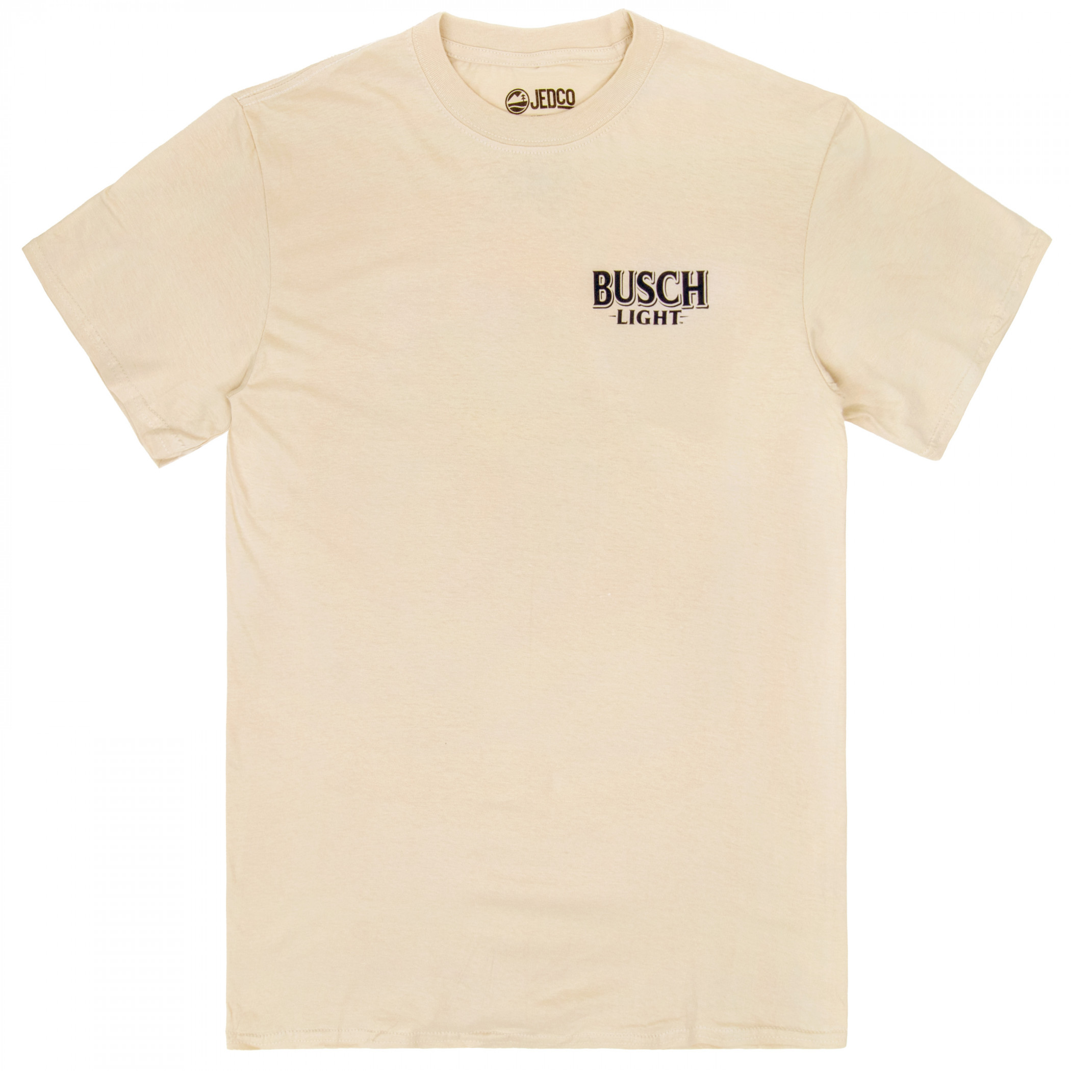 Busch Light Always on Point Front and Back Print T-Shirt