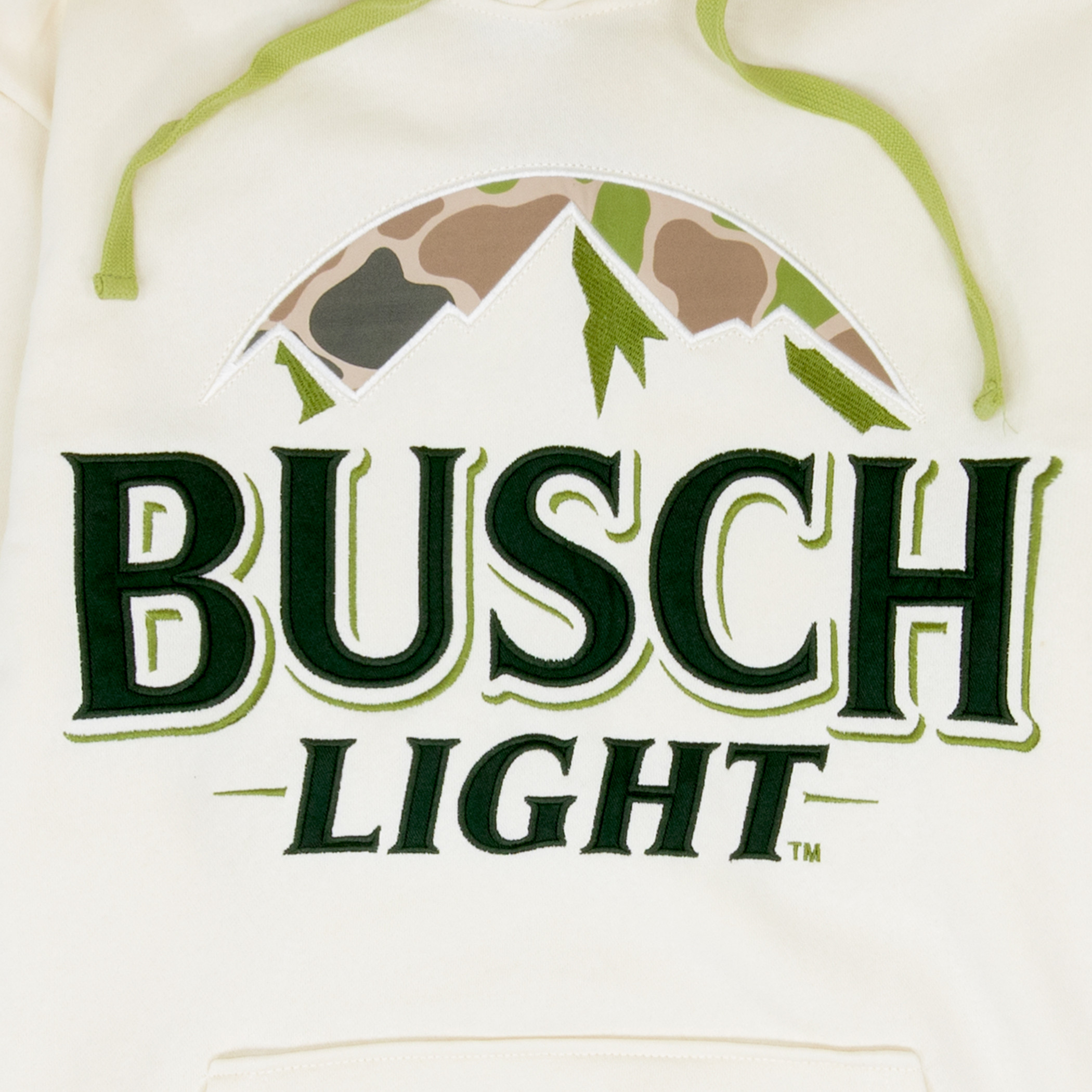 Busch Light Logo Camo Pull-Over Hoodie
