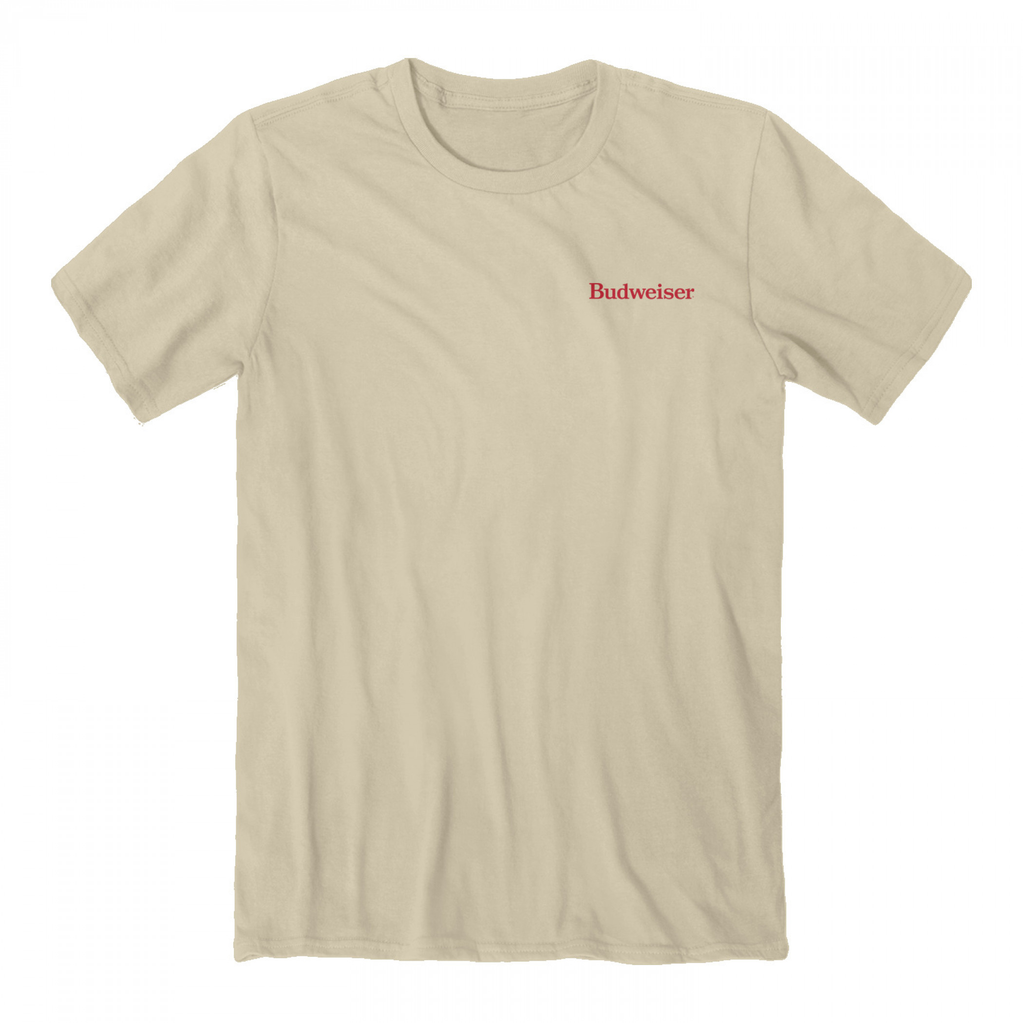 Budweiser Clydesdales Front and Back Print T-Shirt