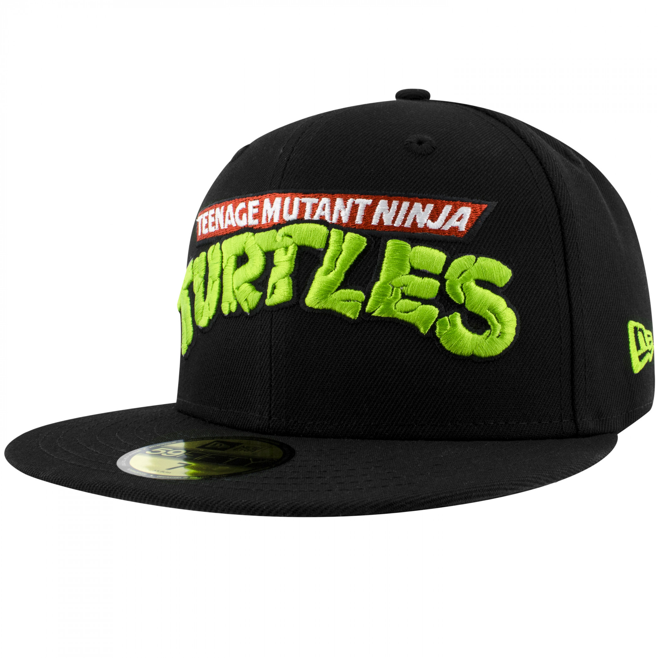 Sombrero ajustado azul Teenage Mutant Ninja Turtles logotipo color negro New Era 59Fifty - Imagen 7 de 60