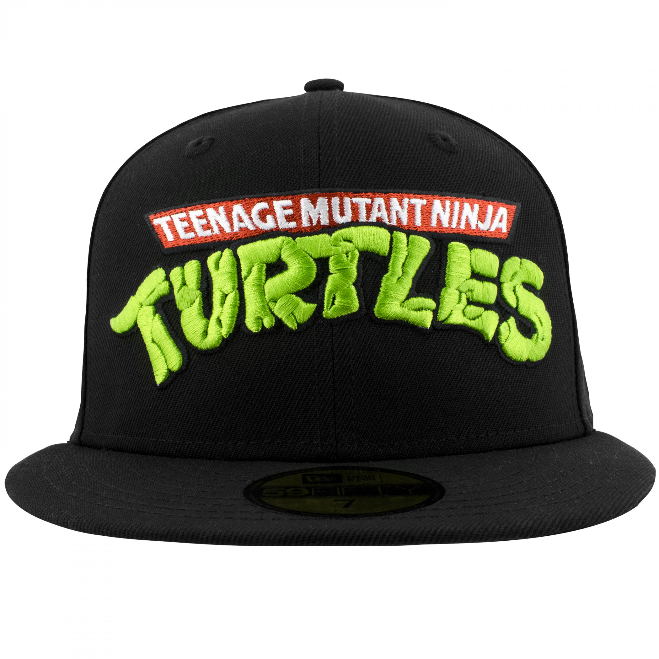 Sombrero ajustado azul Teenage Mutant Ninja Turtles logotipo color negro New Era 59Fifty - Imagen 8 de 60