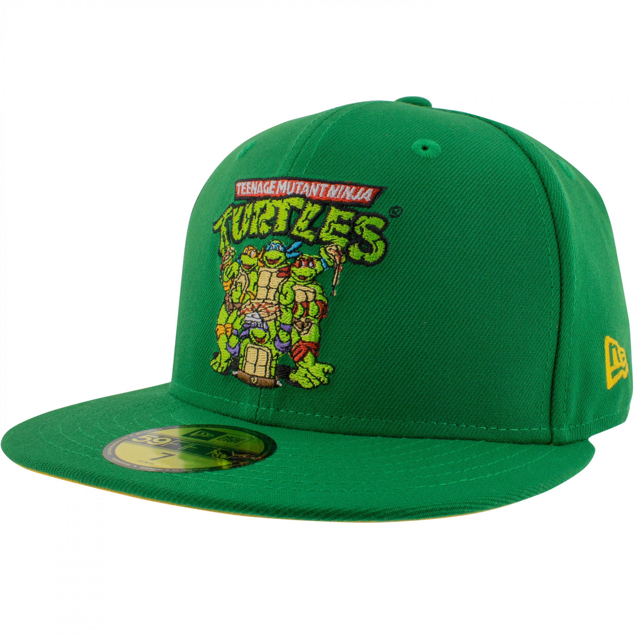 Teenage Mutant Ninja Turtles Group Logo New Era 59Fifty eng anliegende Mütze grün - Bild 9 von 70