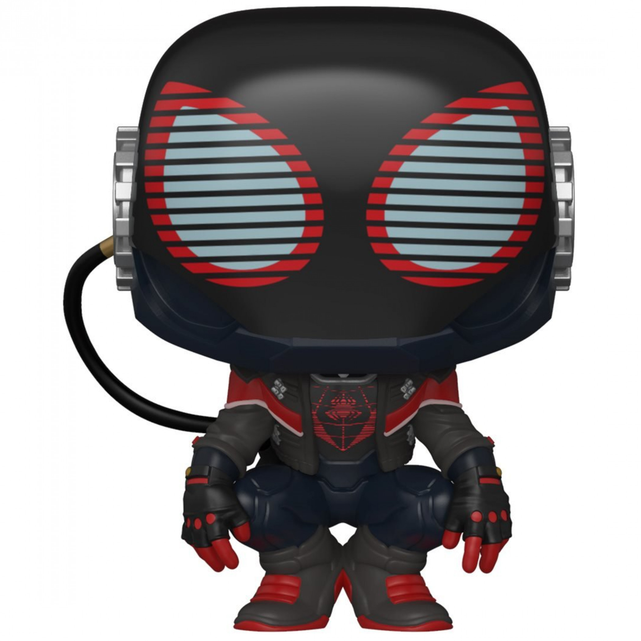 Miles Morales Game 2020 Suit Funko Pop! Vinyl Figure, Black