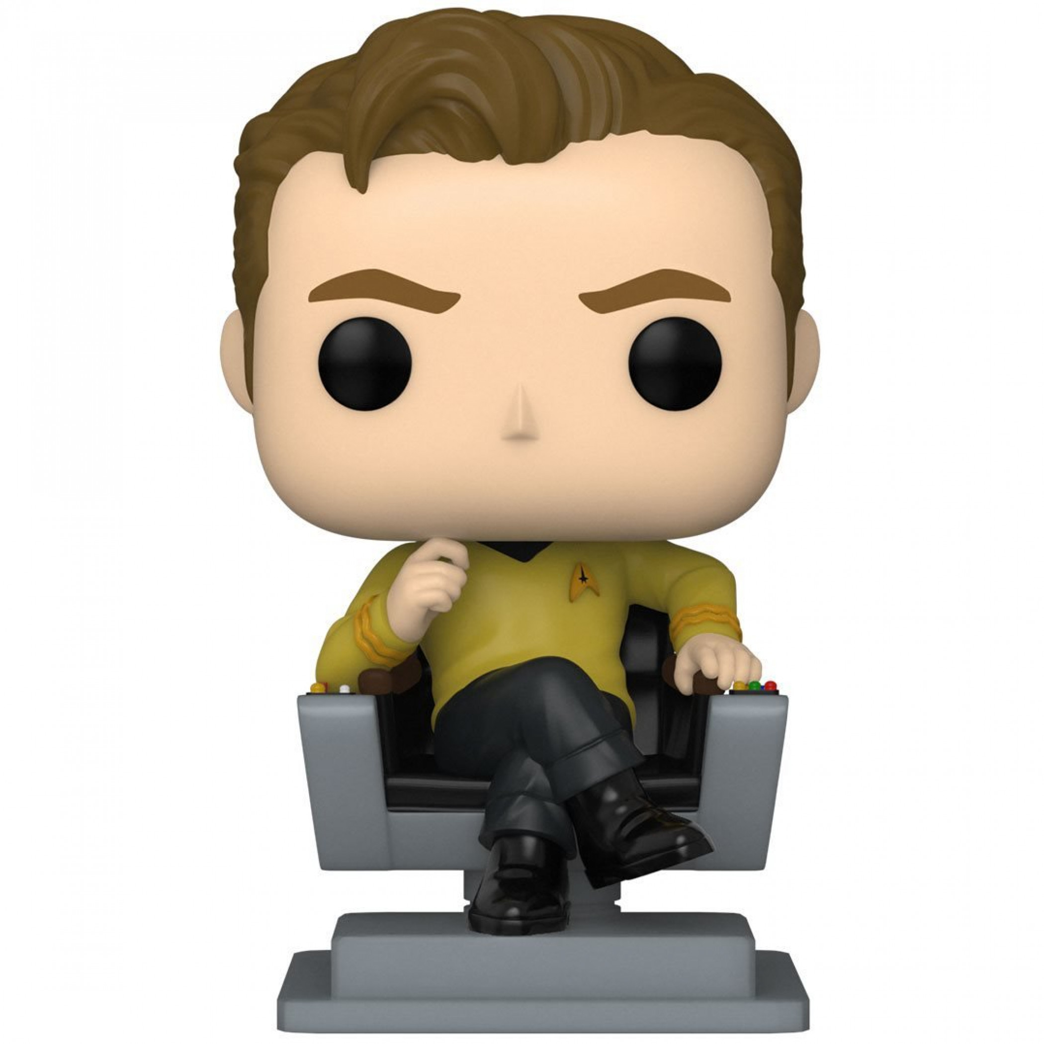 Star Trek Captain Kirk in Chair Funko Pop! Vinyl Figure, Multi-Color