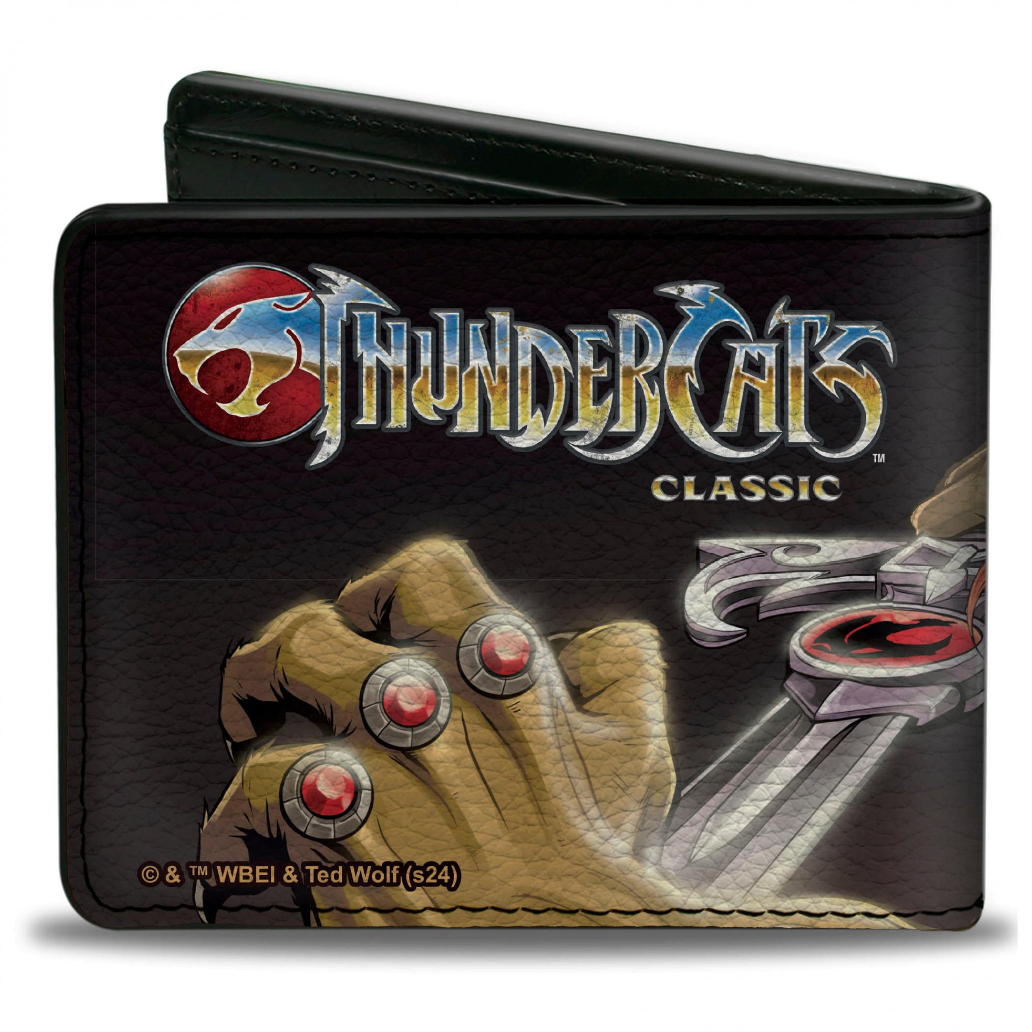 Thundercats Lion-O Sword of Omens Title Logo Bi-Fold Wallet, Multi-Color