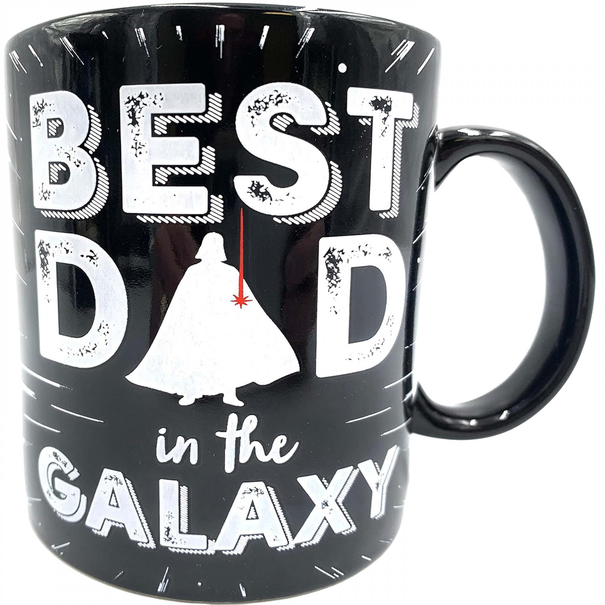 Star Wars Best Dad in the Galaxy 20oz Ceramic Mug, Black