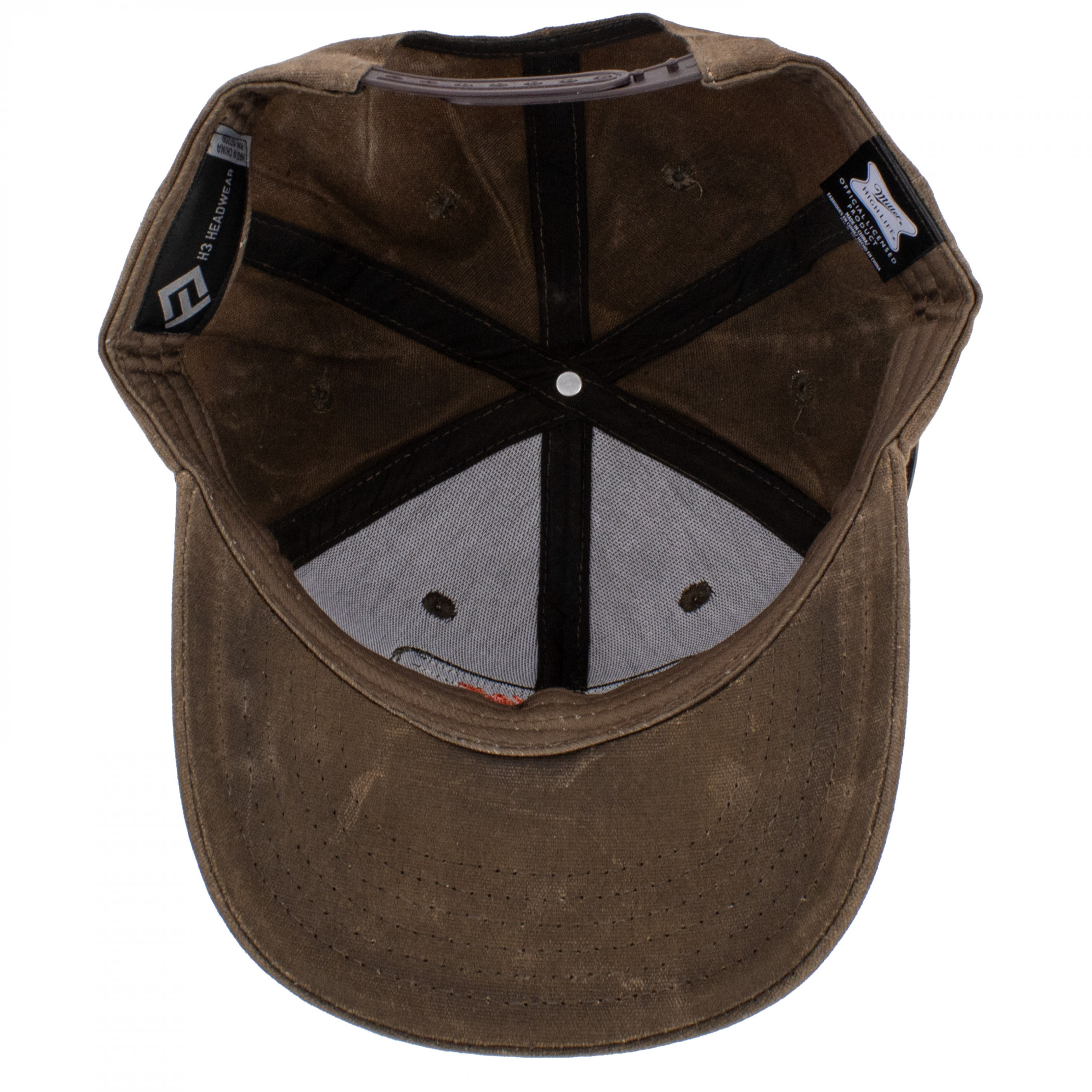 Miller High Life Made the American Way Hat with 3D Embroidered Patch