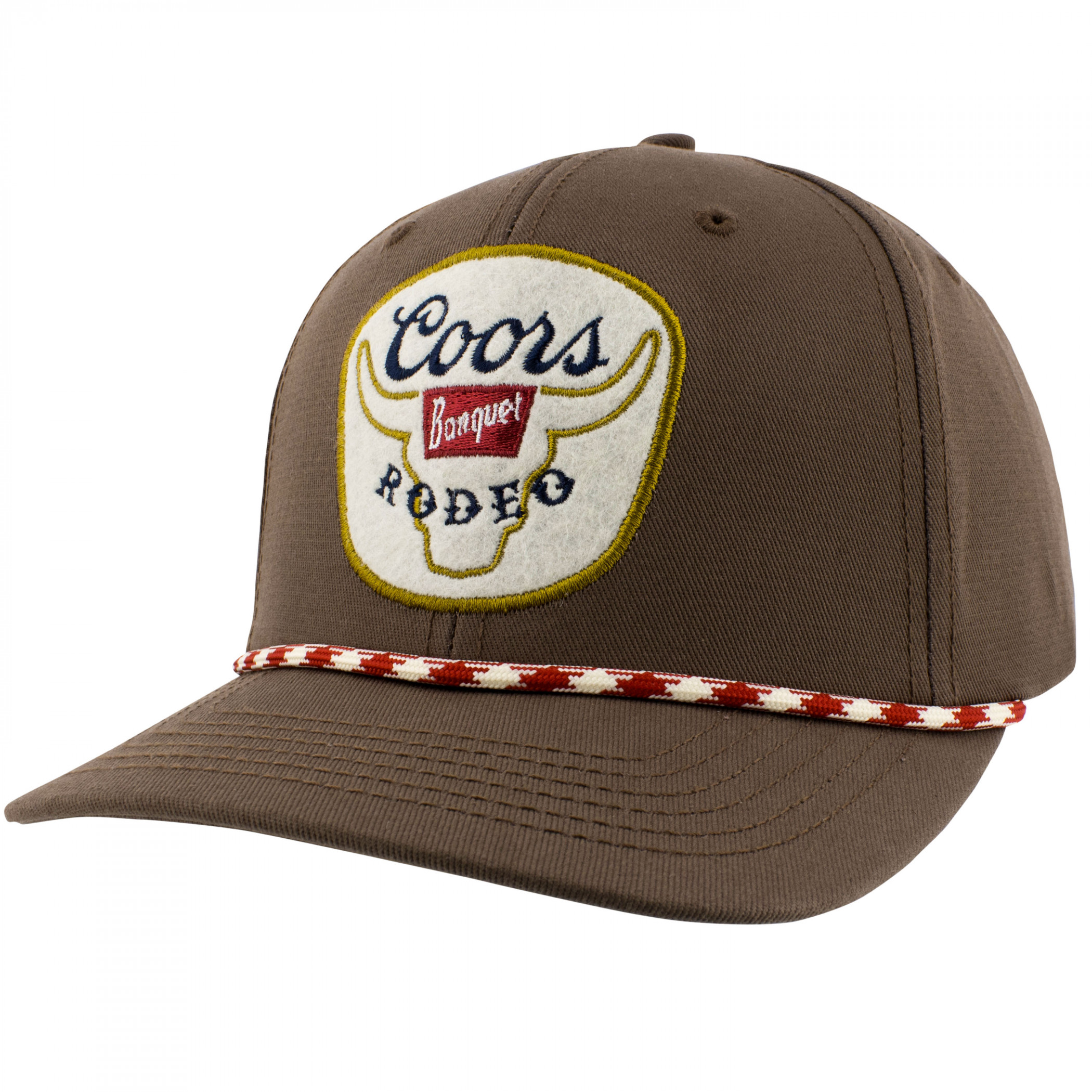 Coors Banquet Rodeo Embroidered Felt Patch Hat