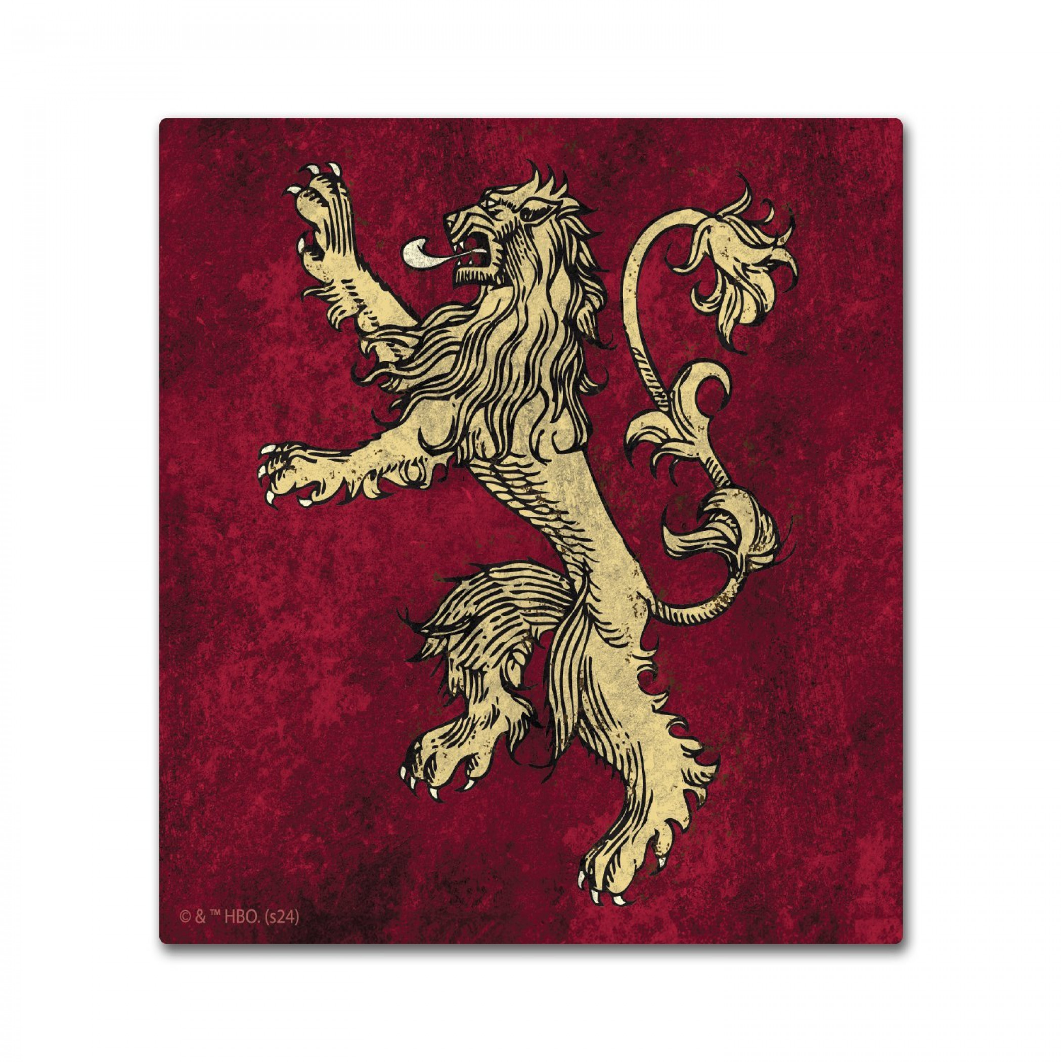 Game of Thrones House Lannister Sigil Car Decal, Multi-Color