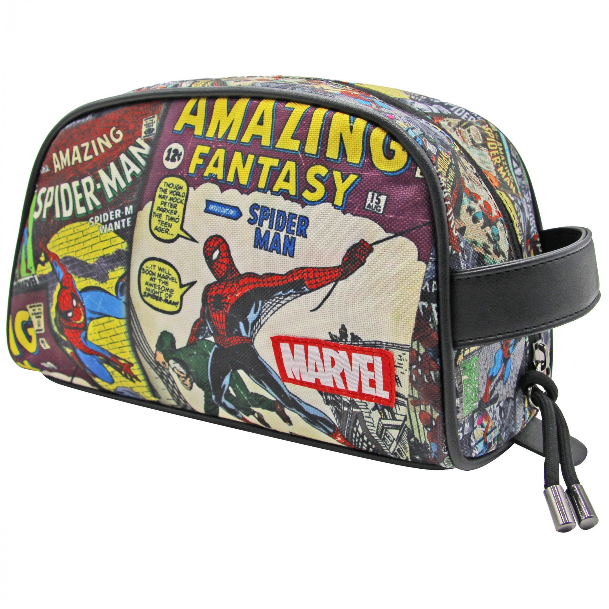 Spider-Man Amazing Fantasy Dopp Kit with Bottle, Multi-Color