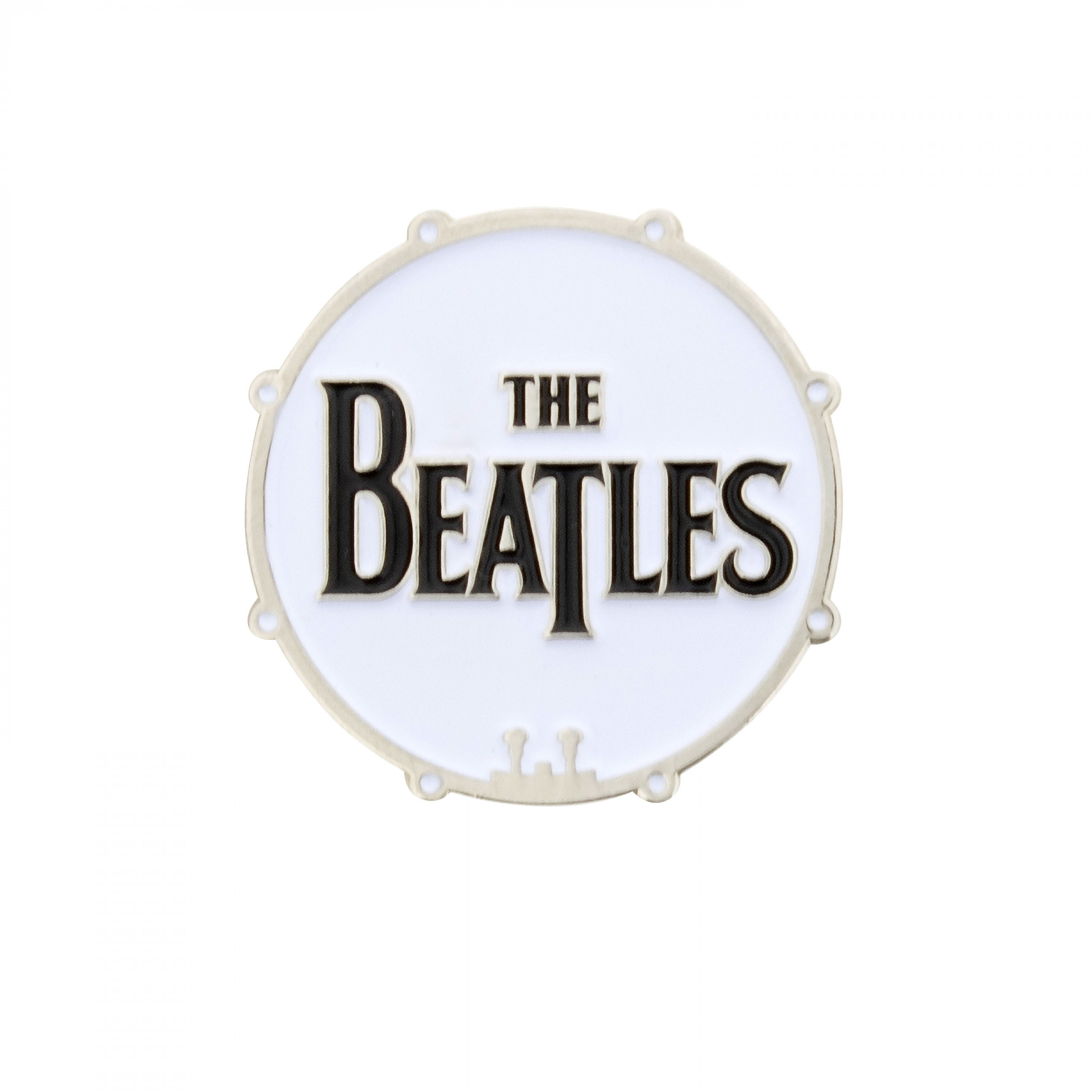 The Beatles Drum Logo Enamel Pin