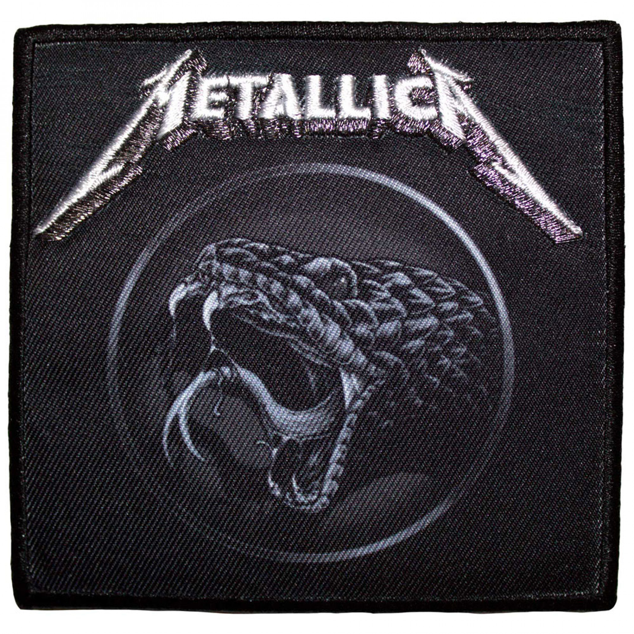 Metallica Black Album Poster Patch