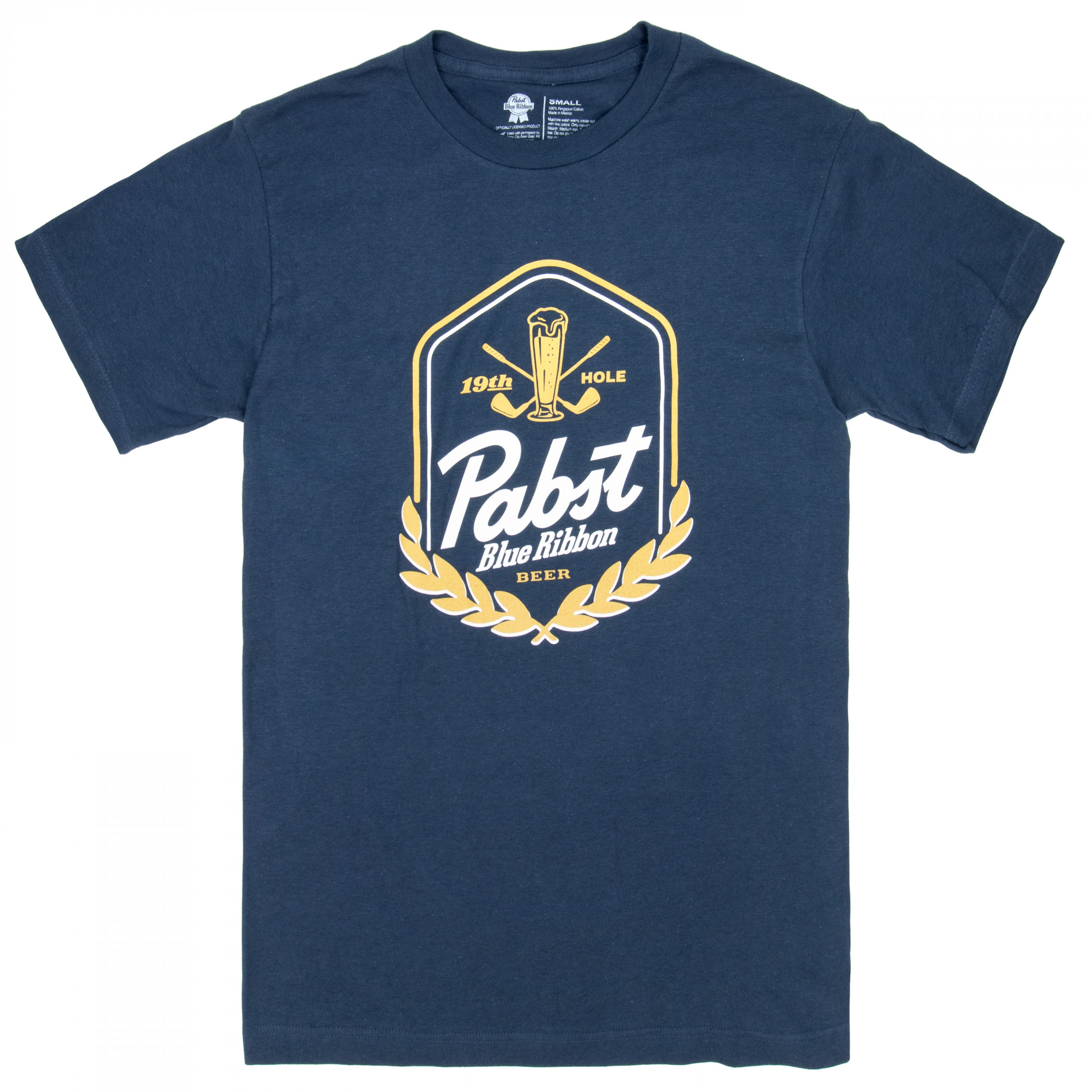 Pabst Blue Ribbon Golf 19th Hole Navy Colorway T-Shirt