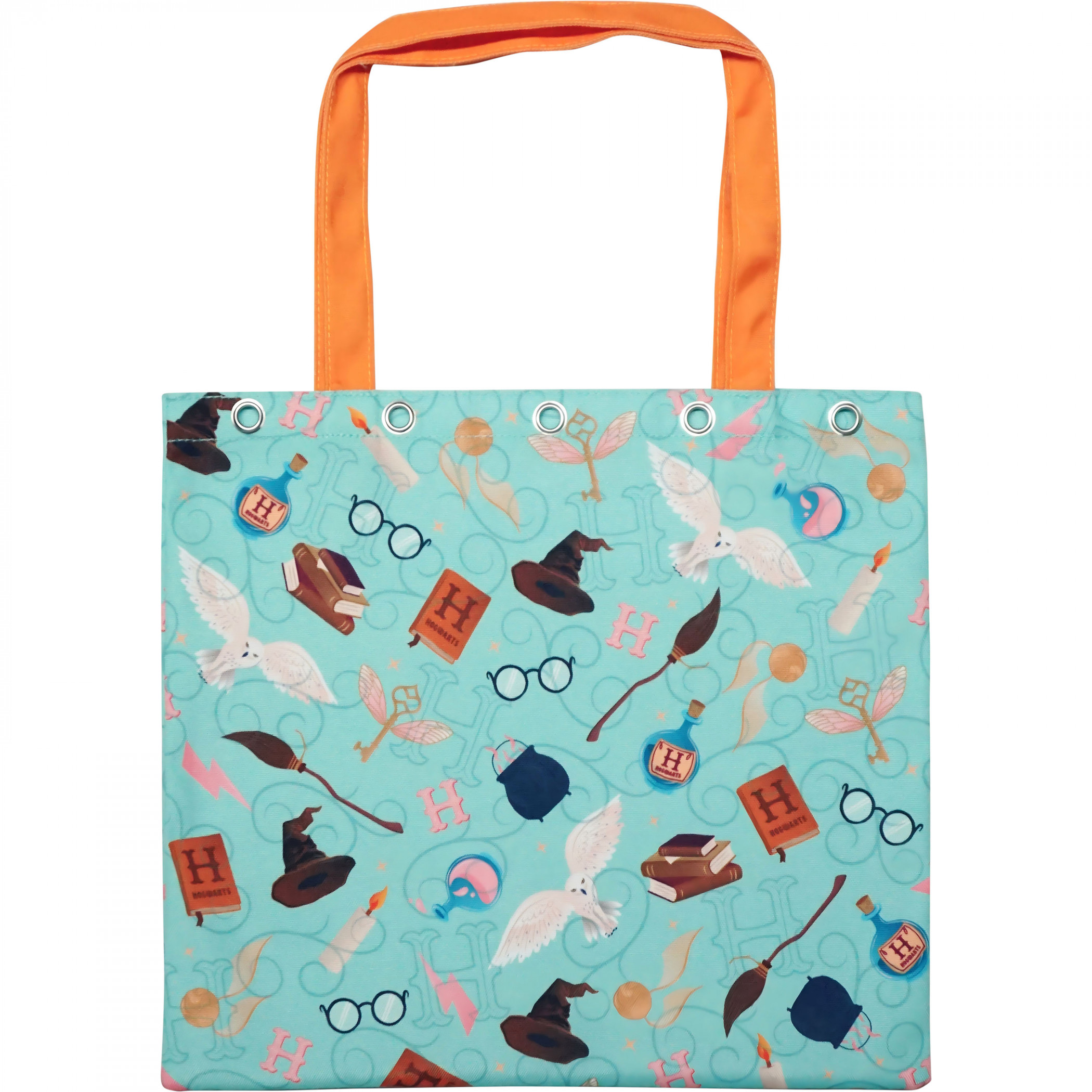 Harry Potter Icons Tote Bag, Blue