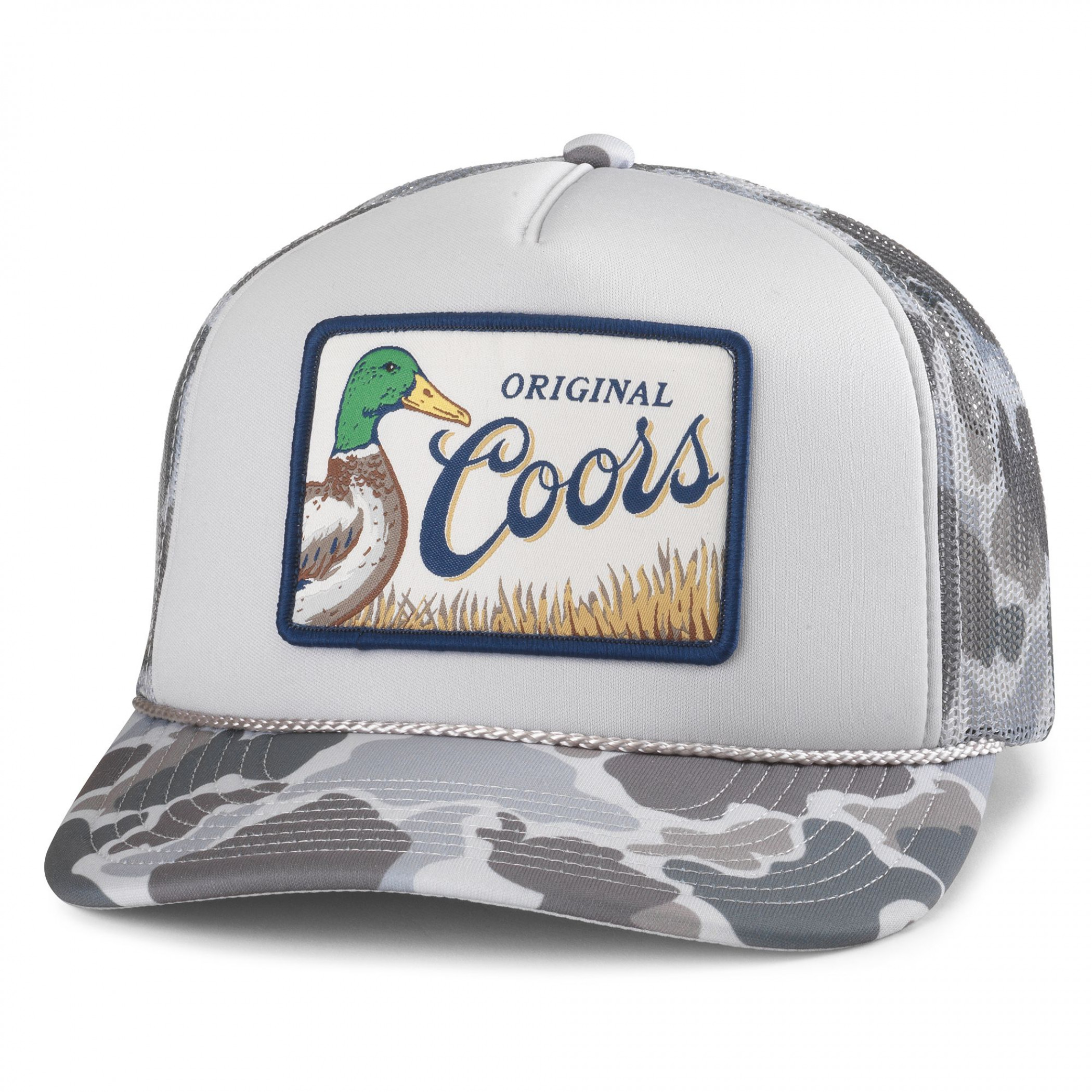 Coors Banquet Original Grey Camo Mallard Adjustable Hat