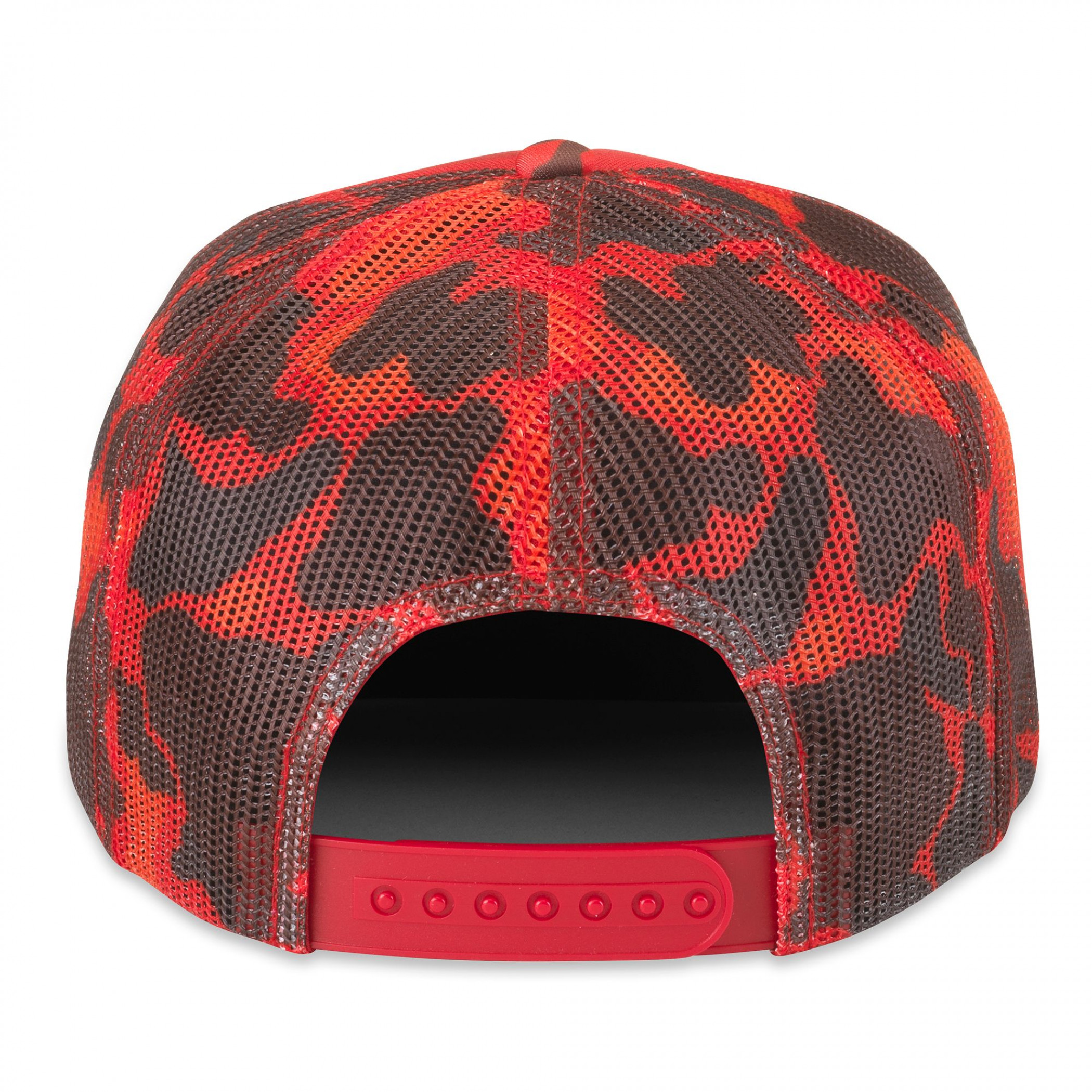 Coca-Cola Right From the Bottle Red Camo Mallard Foamy Adjustable Hat