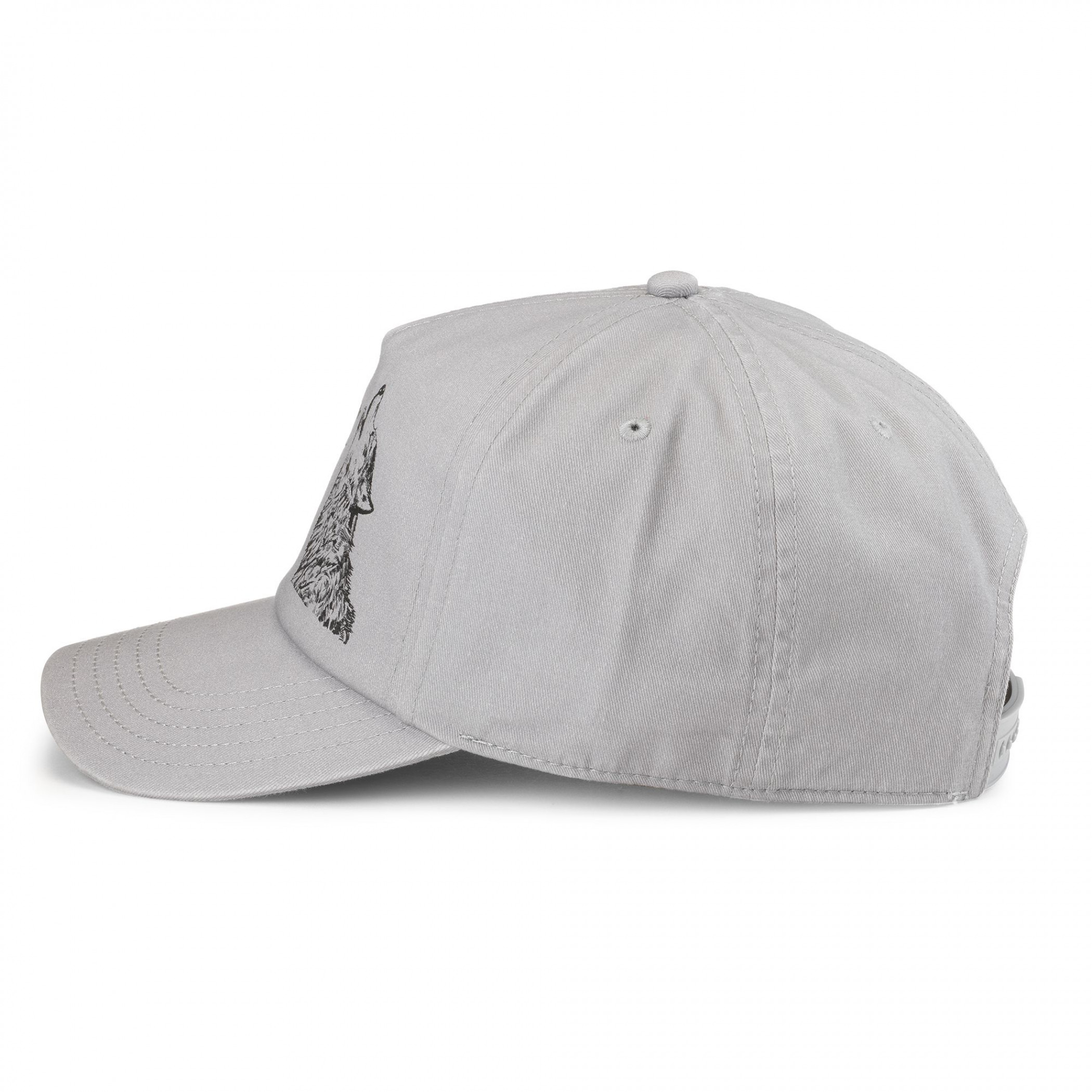 Miller Genuine Draft Grey Wolf Walker Adjustable Hat