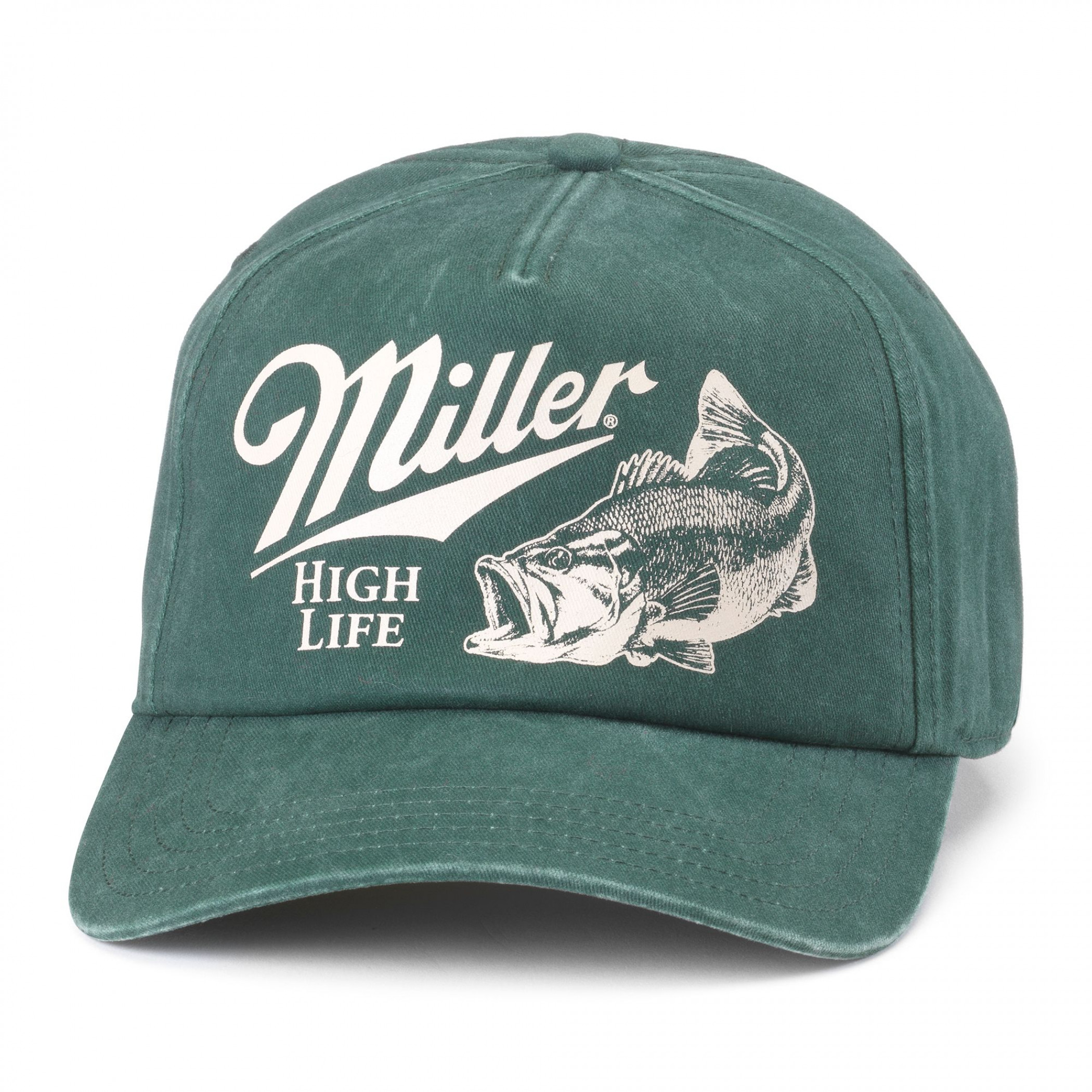 Miller High Life Green Bass Walker Adjustable Hat