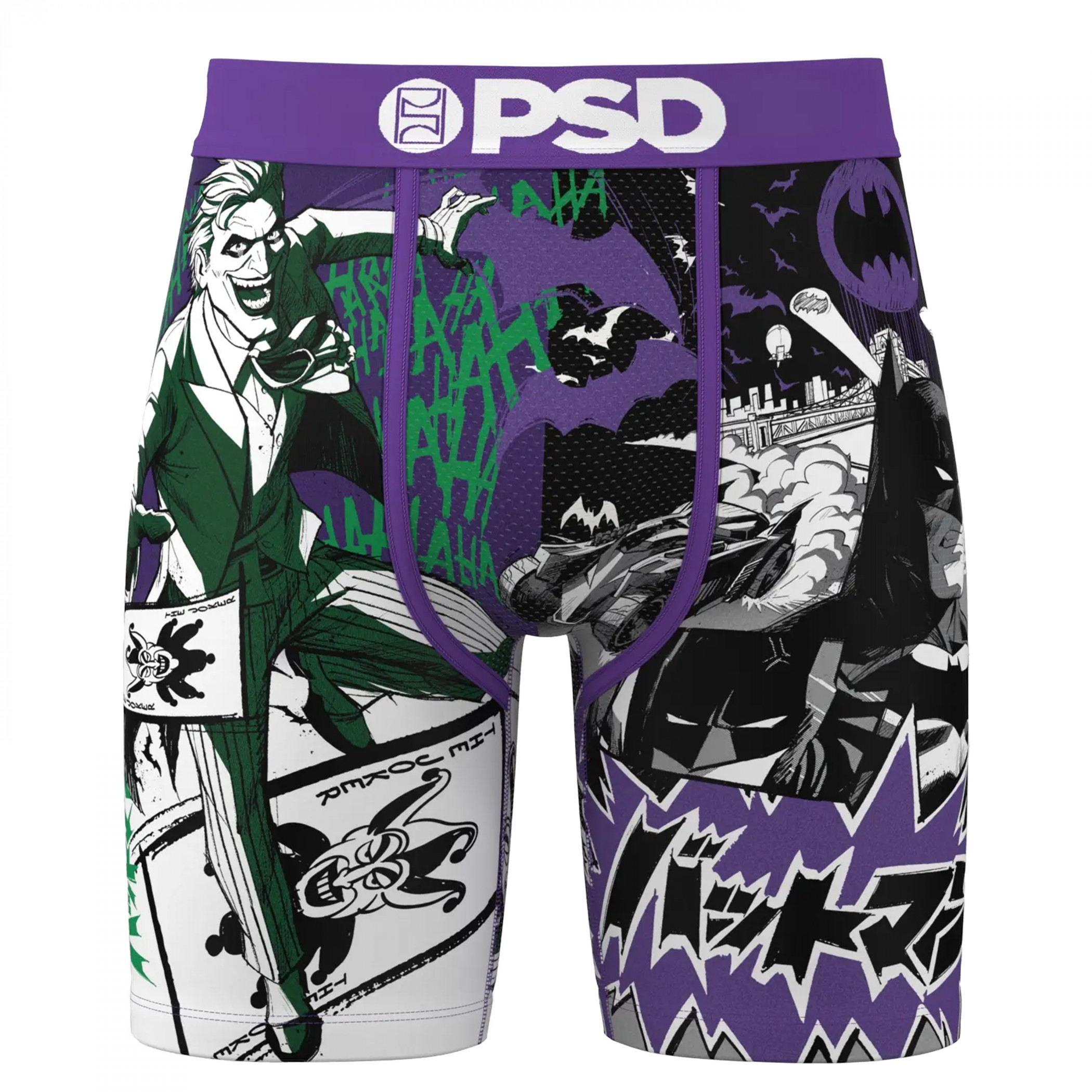 Batman and Joker Manga PSD Boxer Briefs, Multi-Color