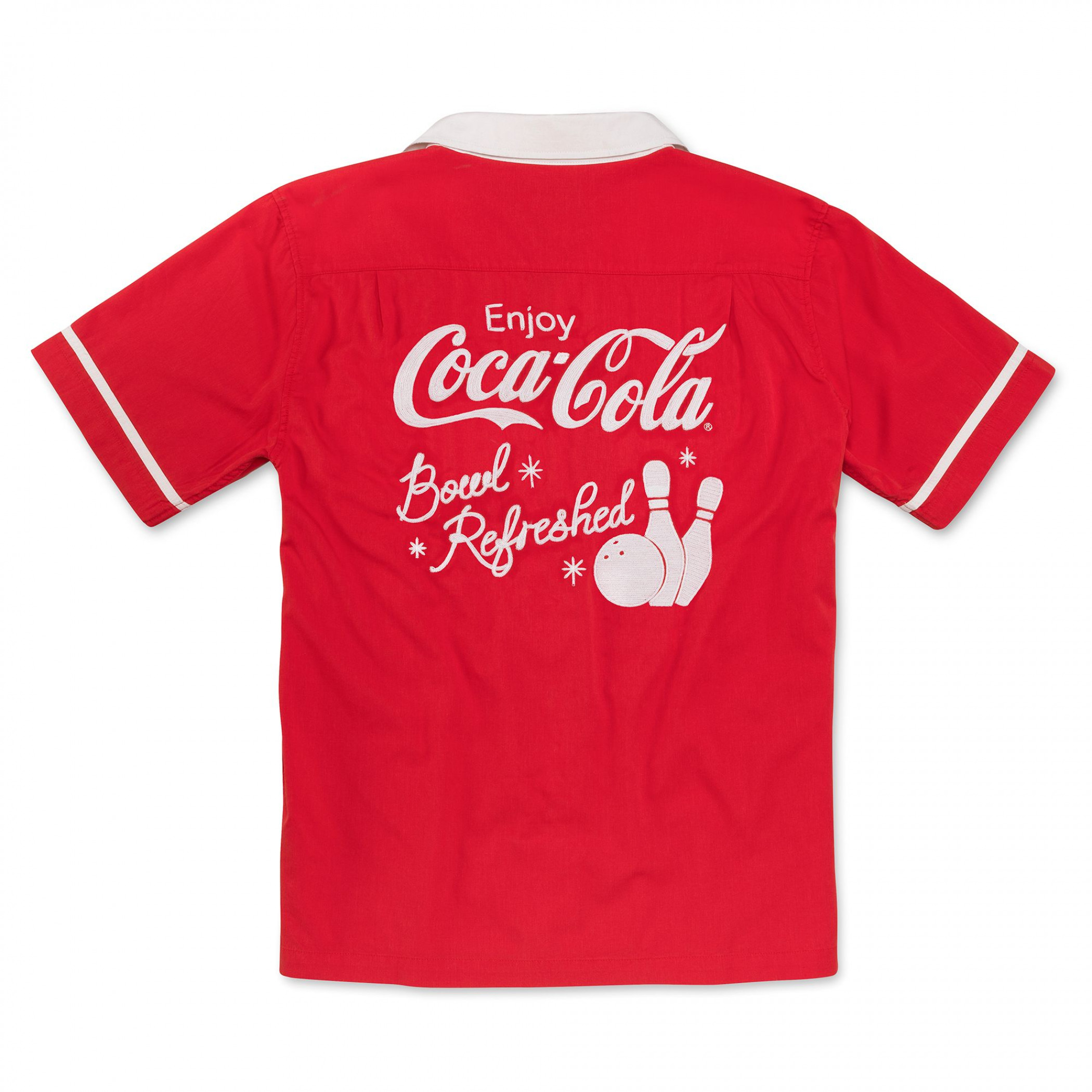 Coca-Cola Bowl Refreshed Red Bowling Jacket