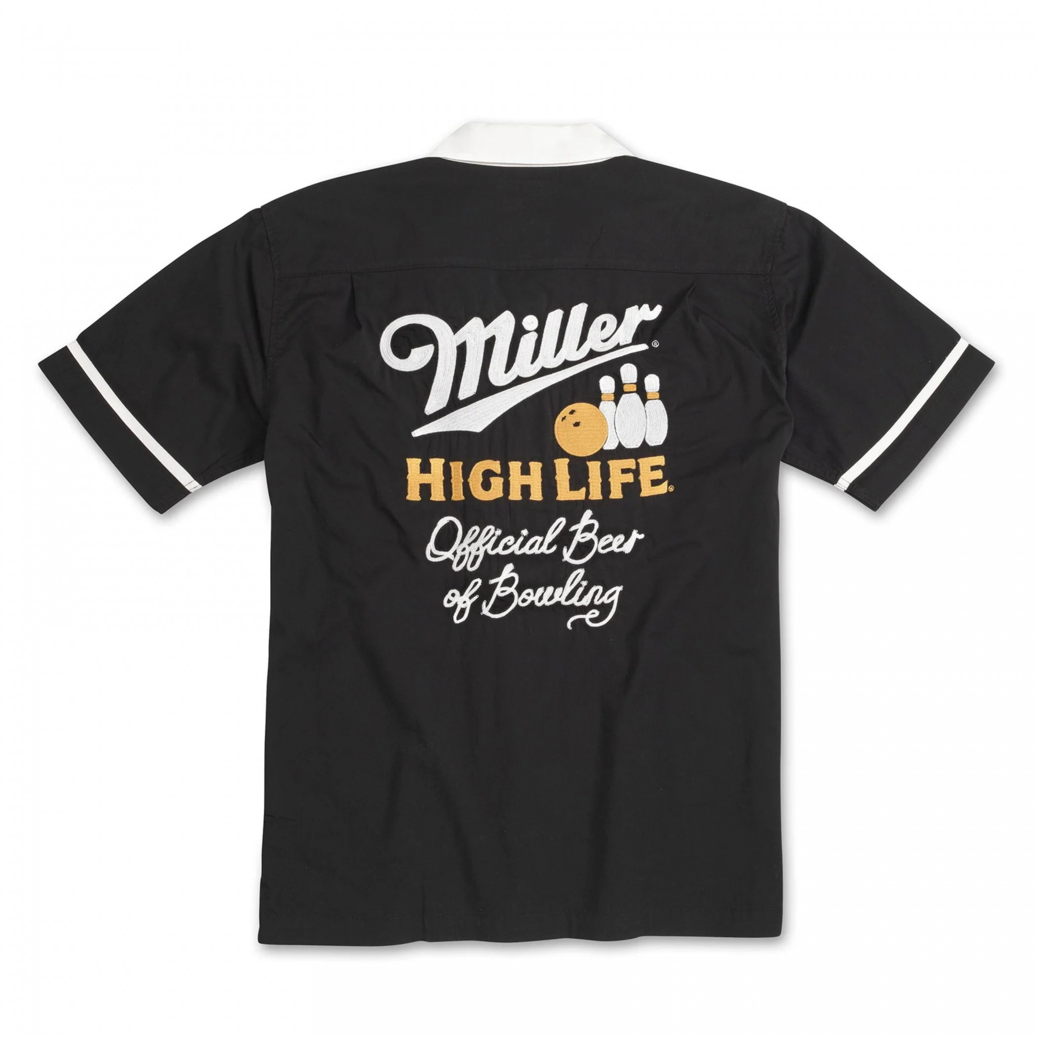 Miller High Life Official Beer of Bowling Black Jacket