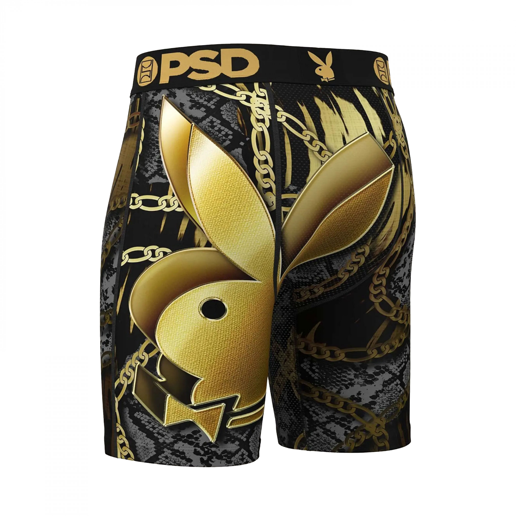 Playboy Bunny Links PSD Boxer Briefs