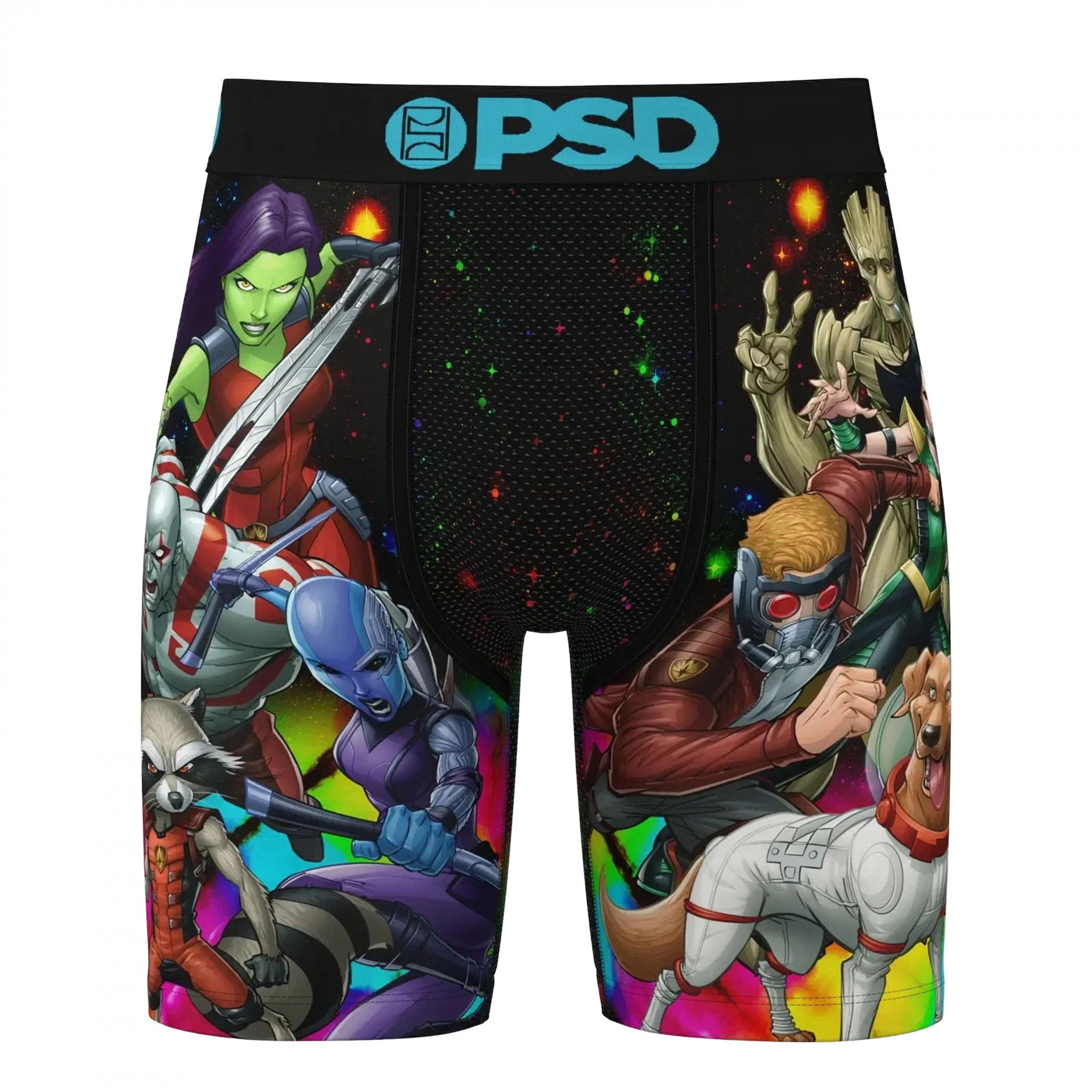 Guardians of the Galaxy Gang PSD Boxer Briefs, Multi-Color