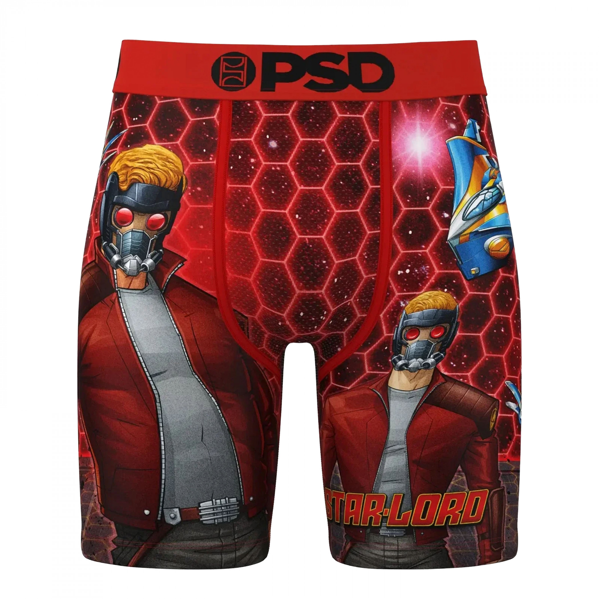 Guardians of the Galaxy Starlord PSD Boxer Briefs, Red