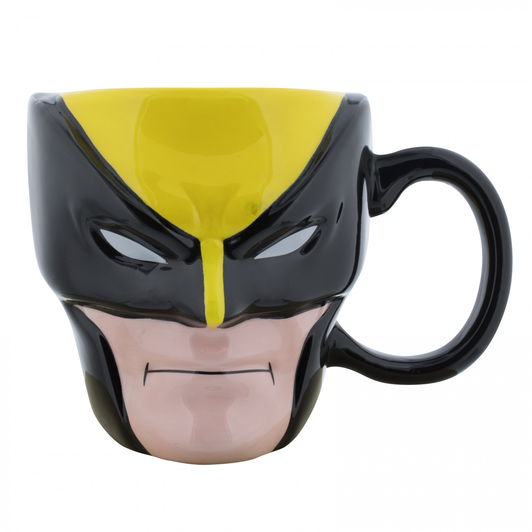 X-Men Wolverine 3D Ceramic Sculpted Mug, Multi-Color