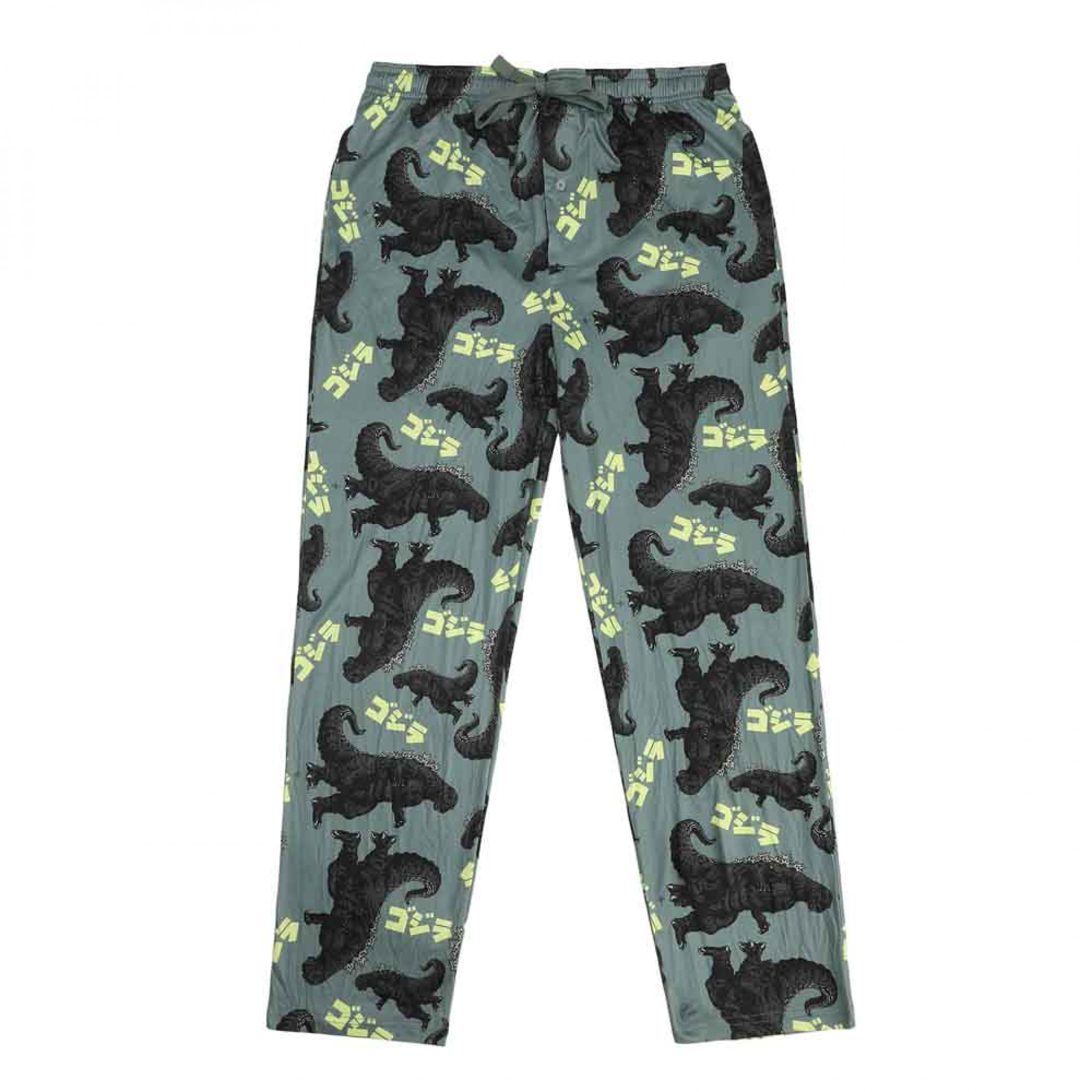 Godzilla Classic All Over Print Pajama Pants, Multi-Color