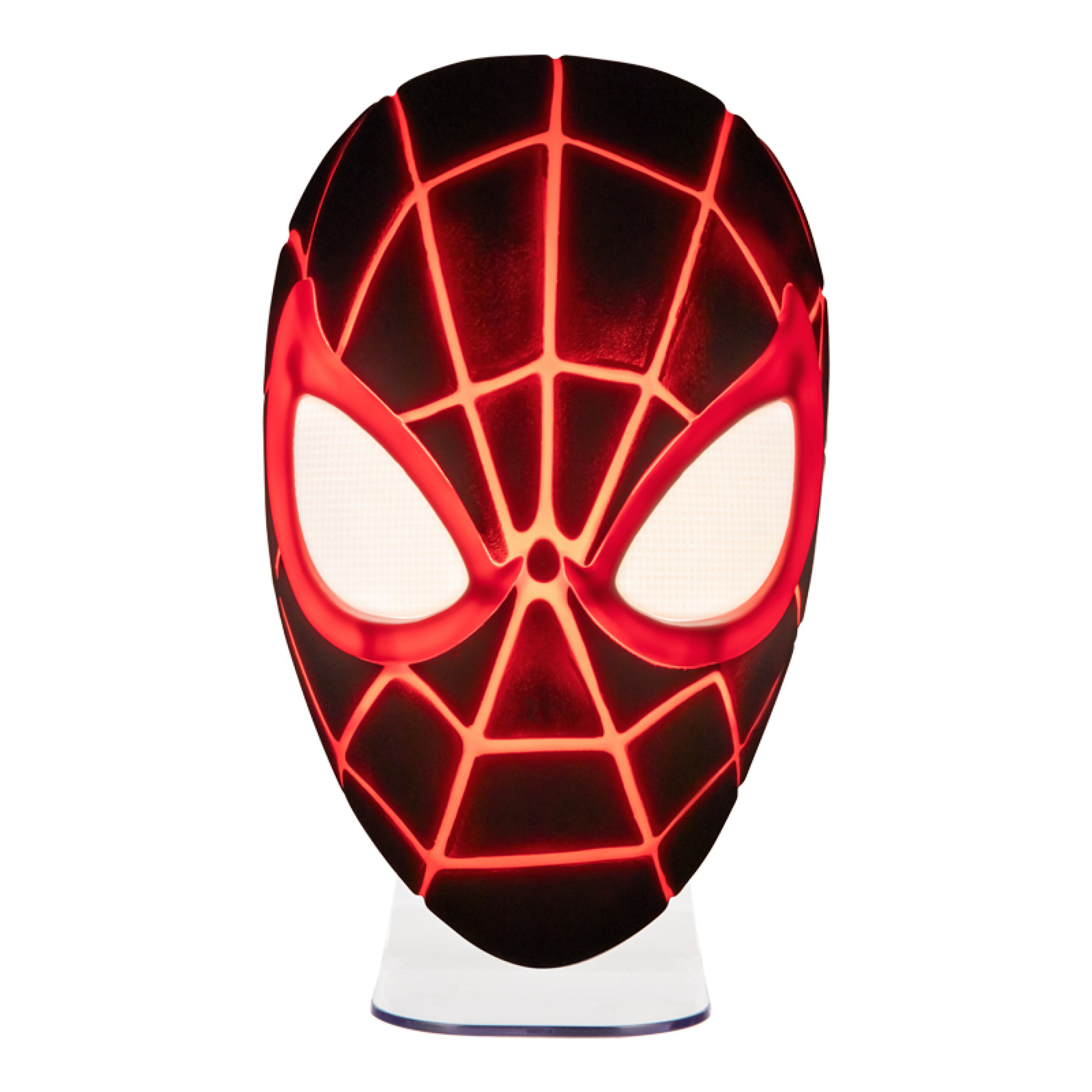 Miles Morales Mask Wall-Mount or Free-Standing Light, Multi-Color
