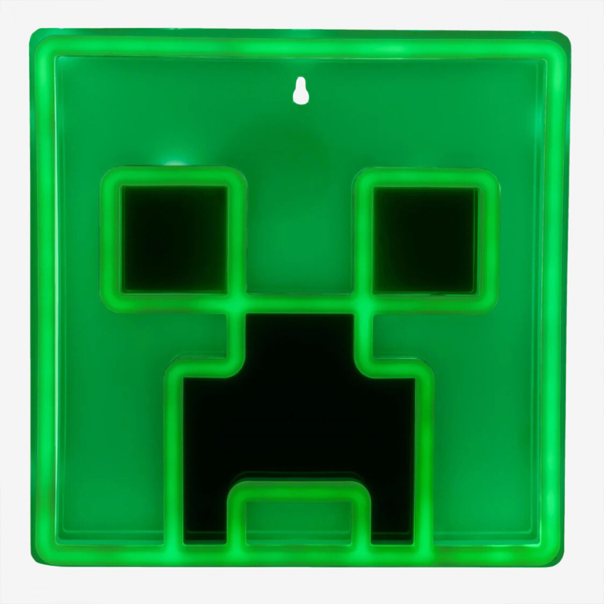 Minecraft Creeper Wall Mountable LED Neon Light, Multi-Color