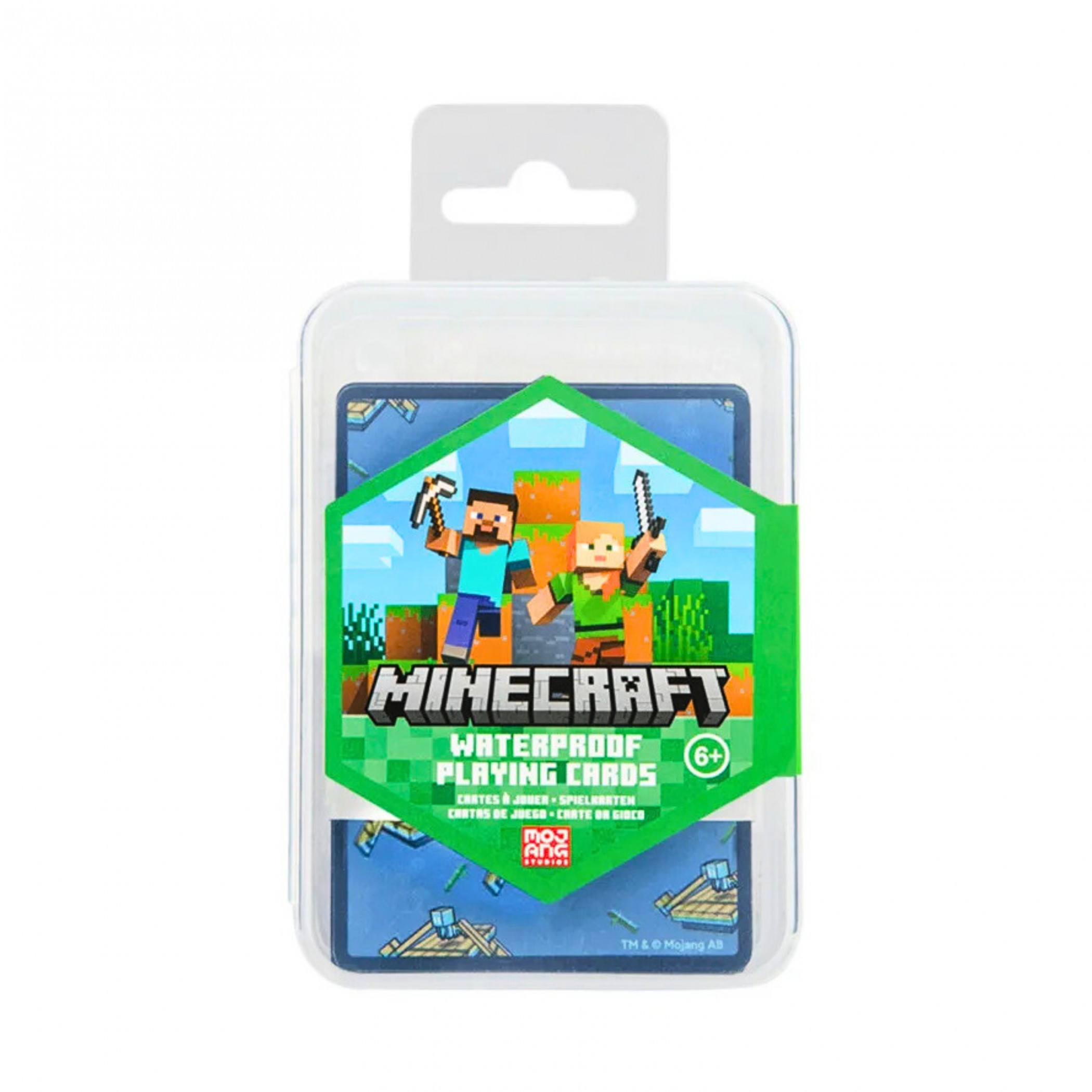 Minecraft Waterproof Playing Cards, Multi-Color