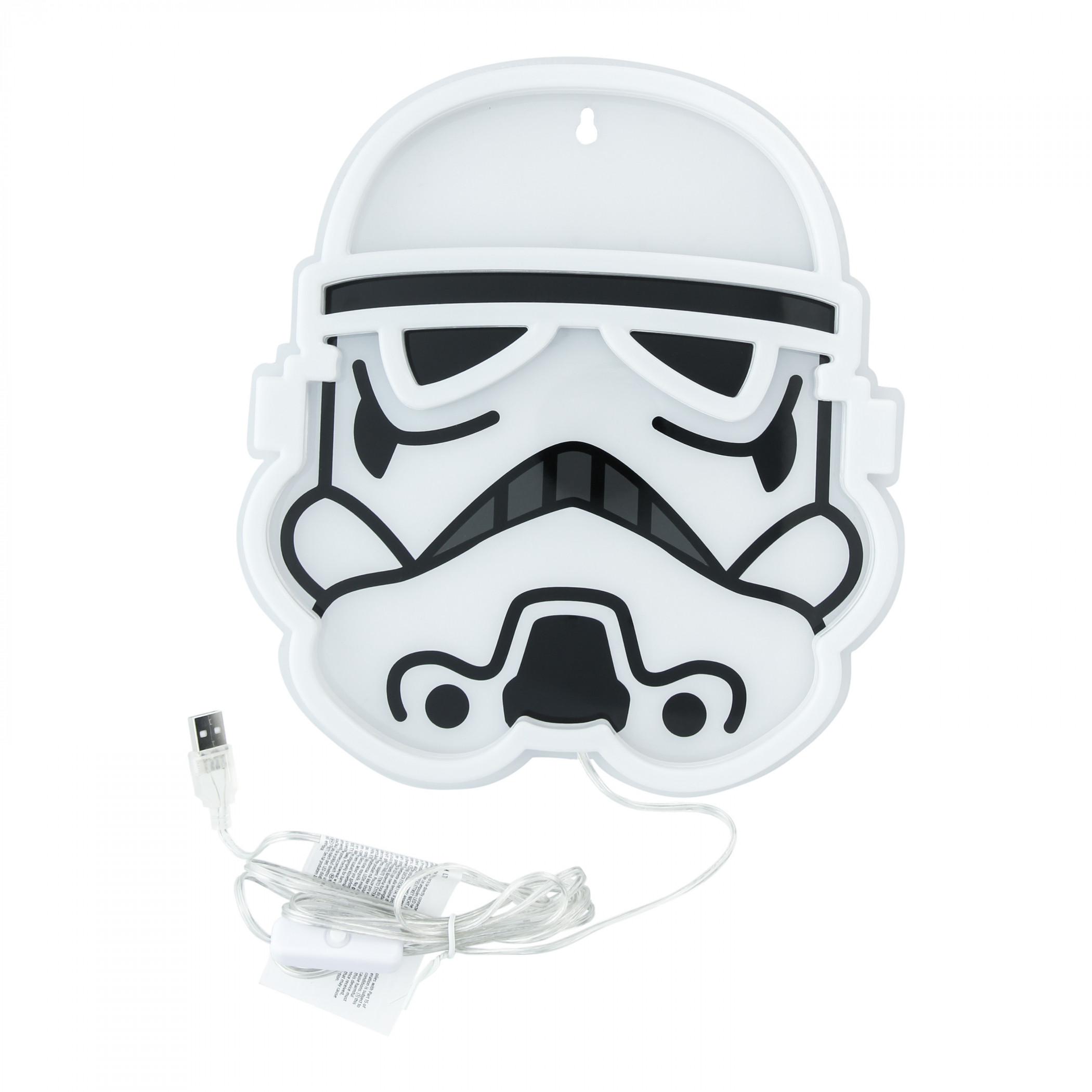 Star Wars Stormtrooper Wall Mountable LED Neon Light, White