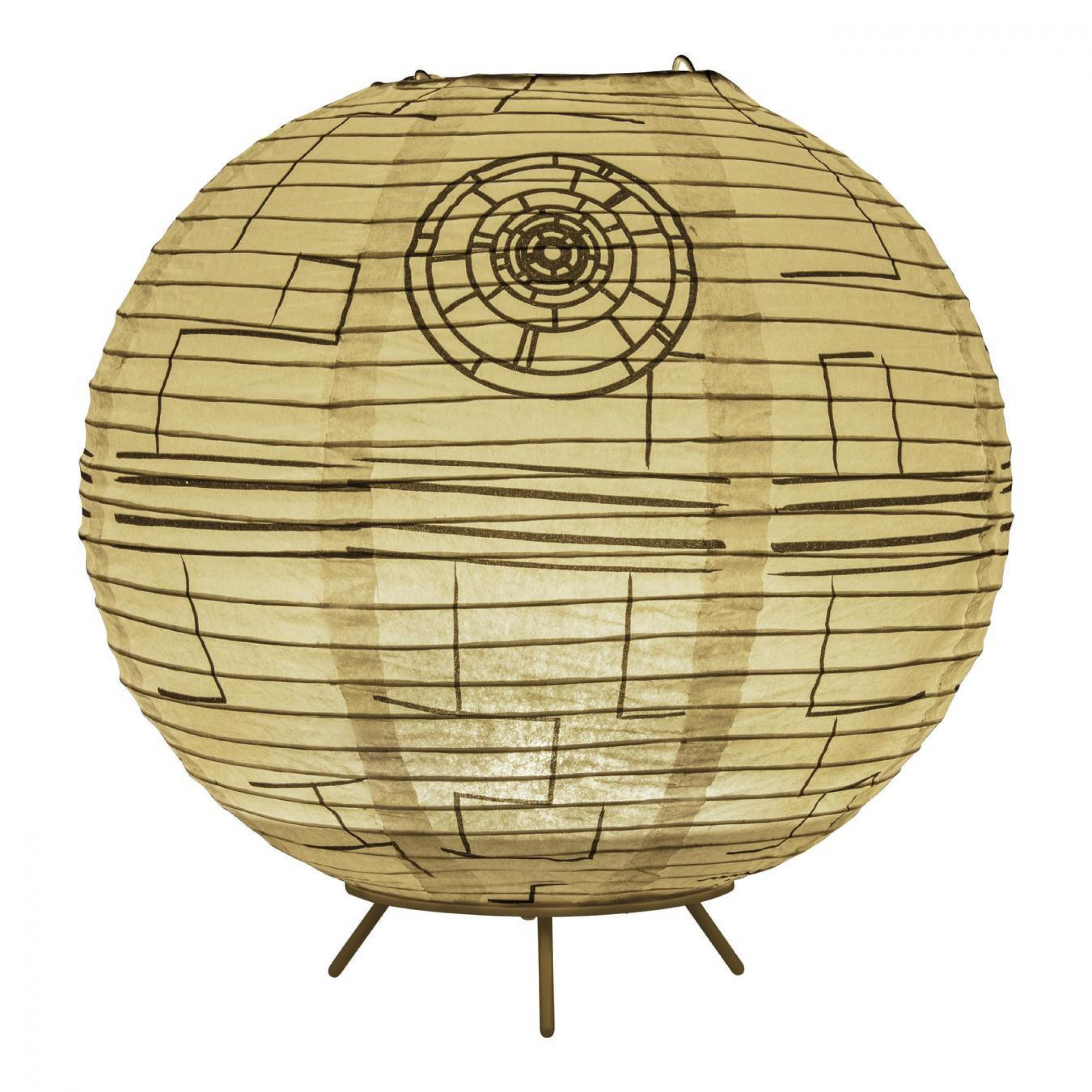 Star Wars Death Star Paper Lantern Desk Lamp, White