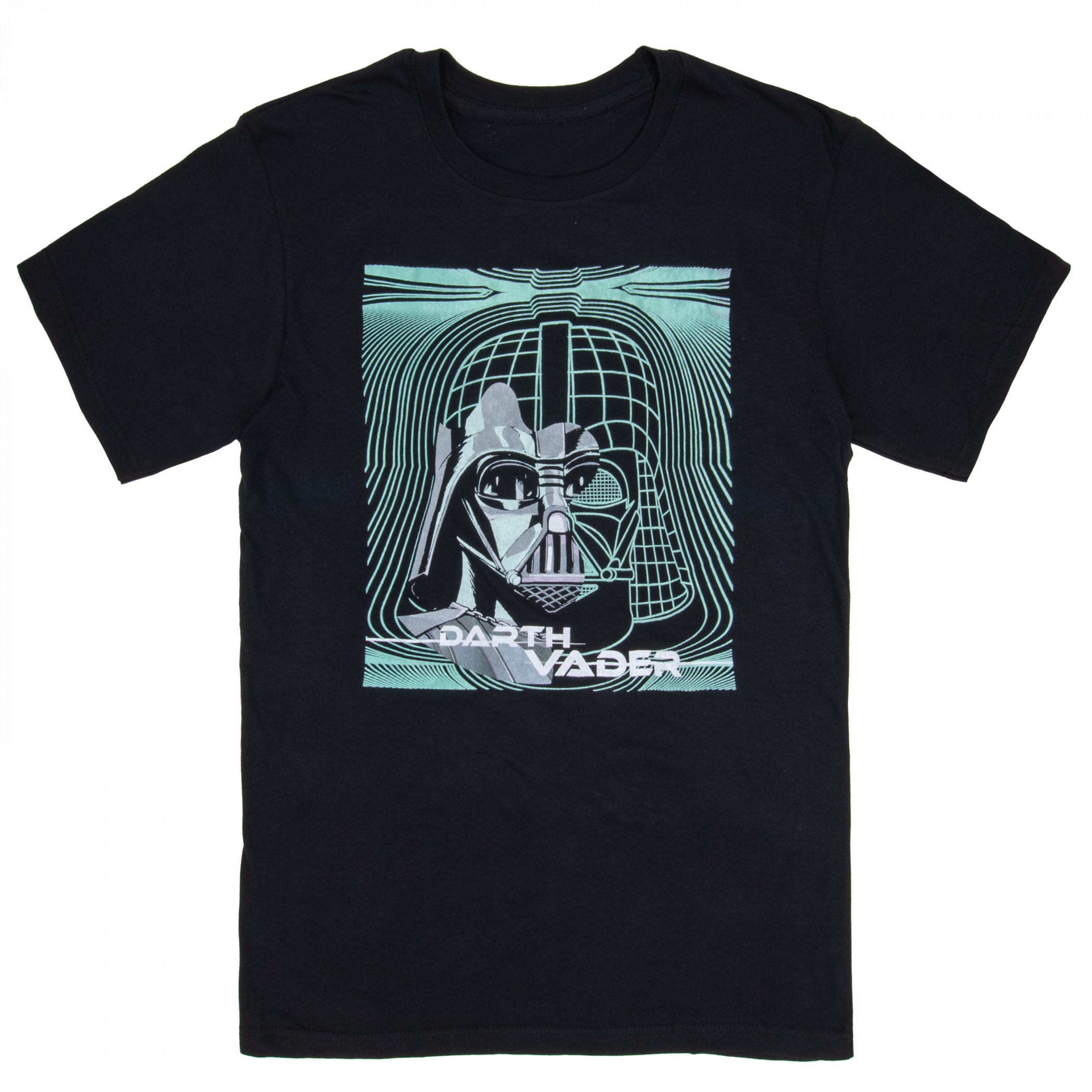 Star Wars Vader Grid Mask Graphic T-Shirt, Black