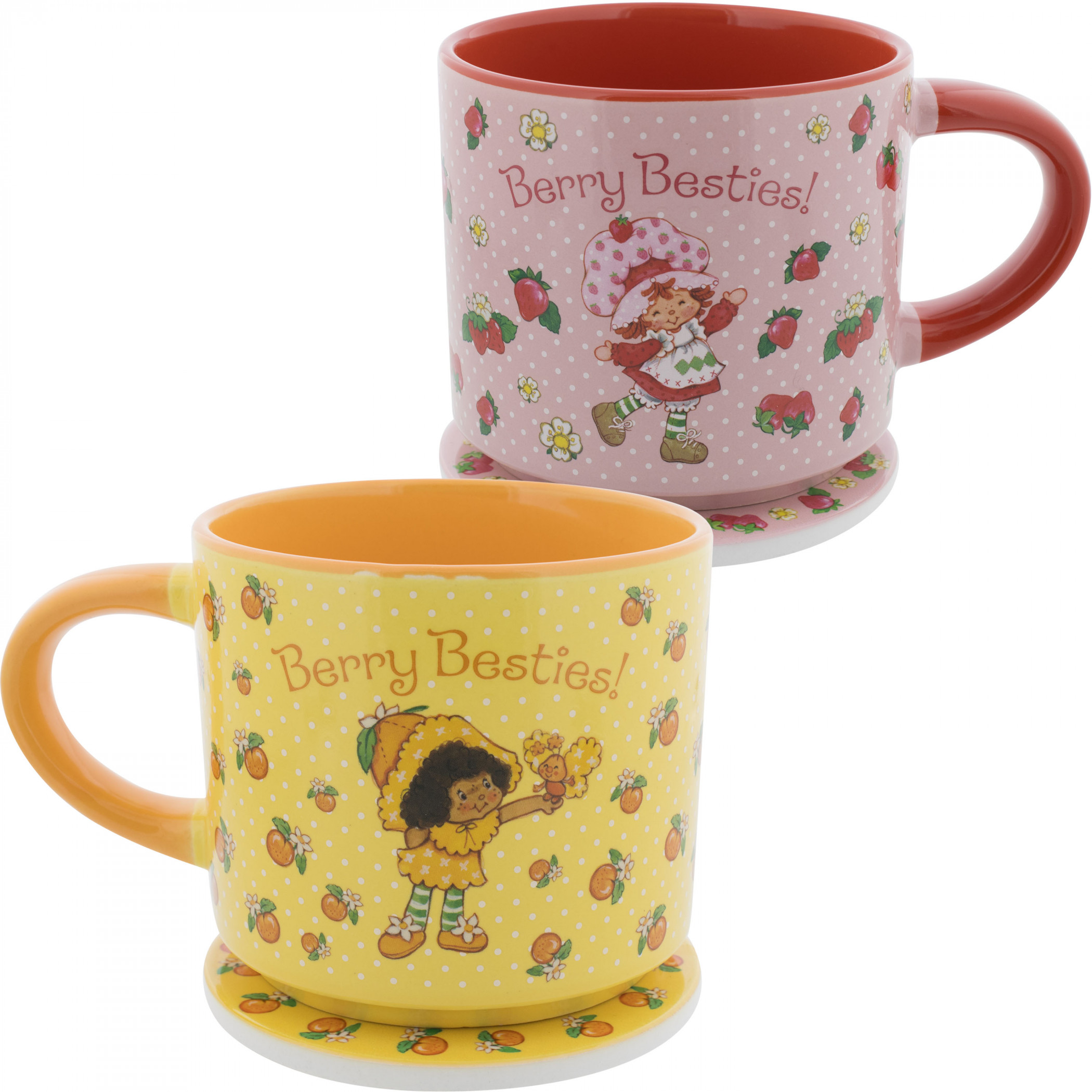 Strawberry Shortcake Berry Besties! Coaster and Mug Set, Multi-Color