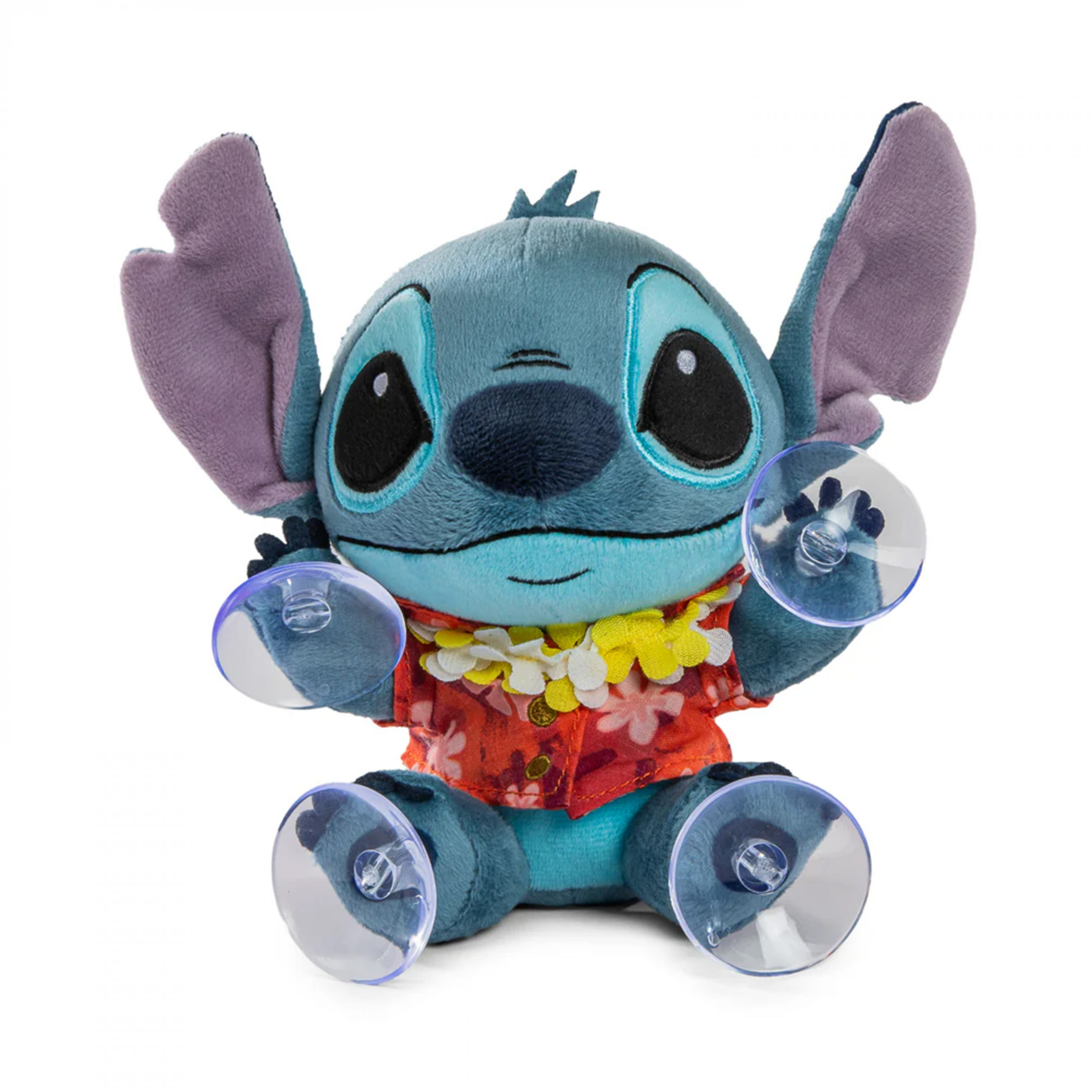 Lilo & Stitch Hawaiian Shirt Window Clinger Plush, Blue