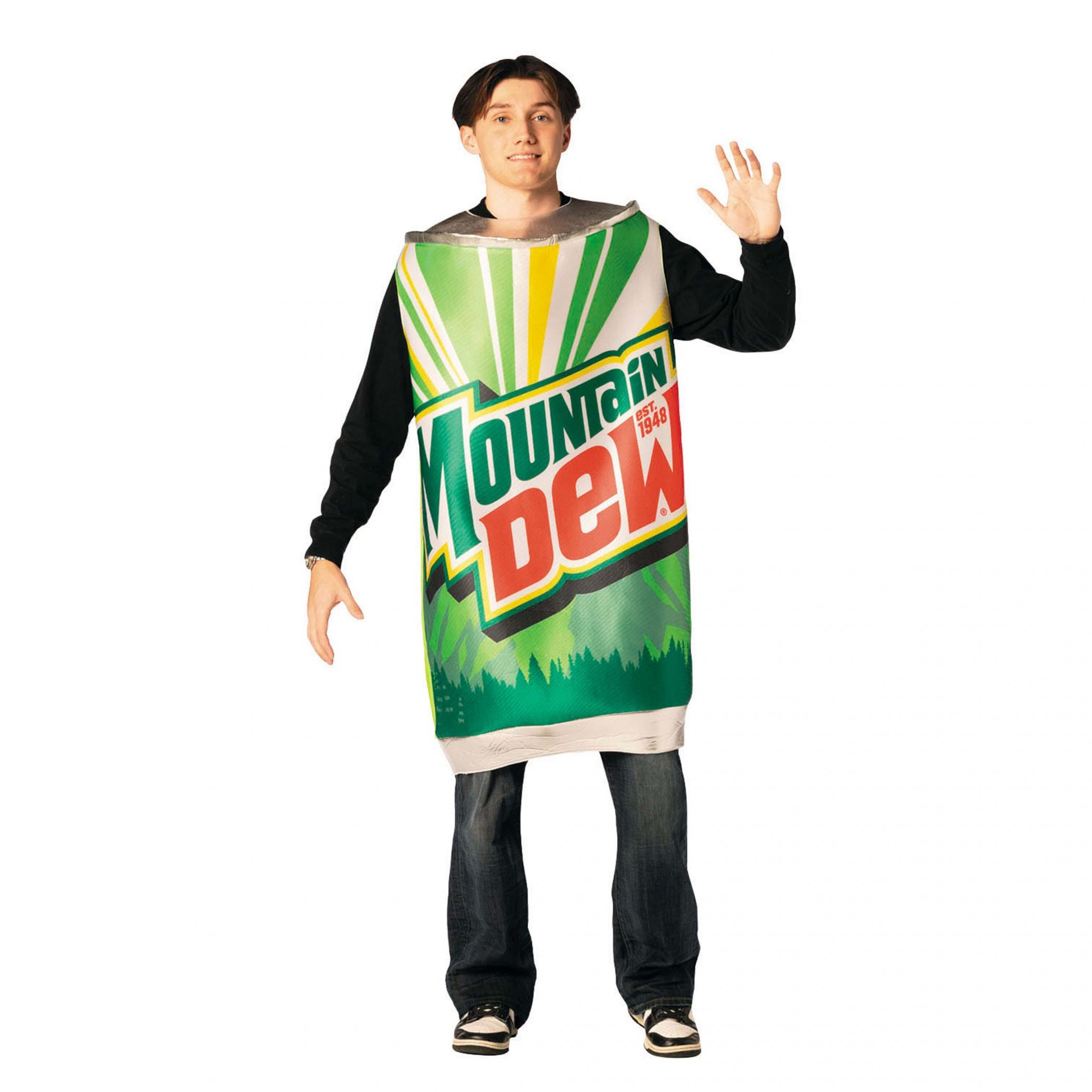 Mountain Dew Can Tunic Costume