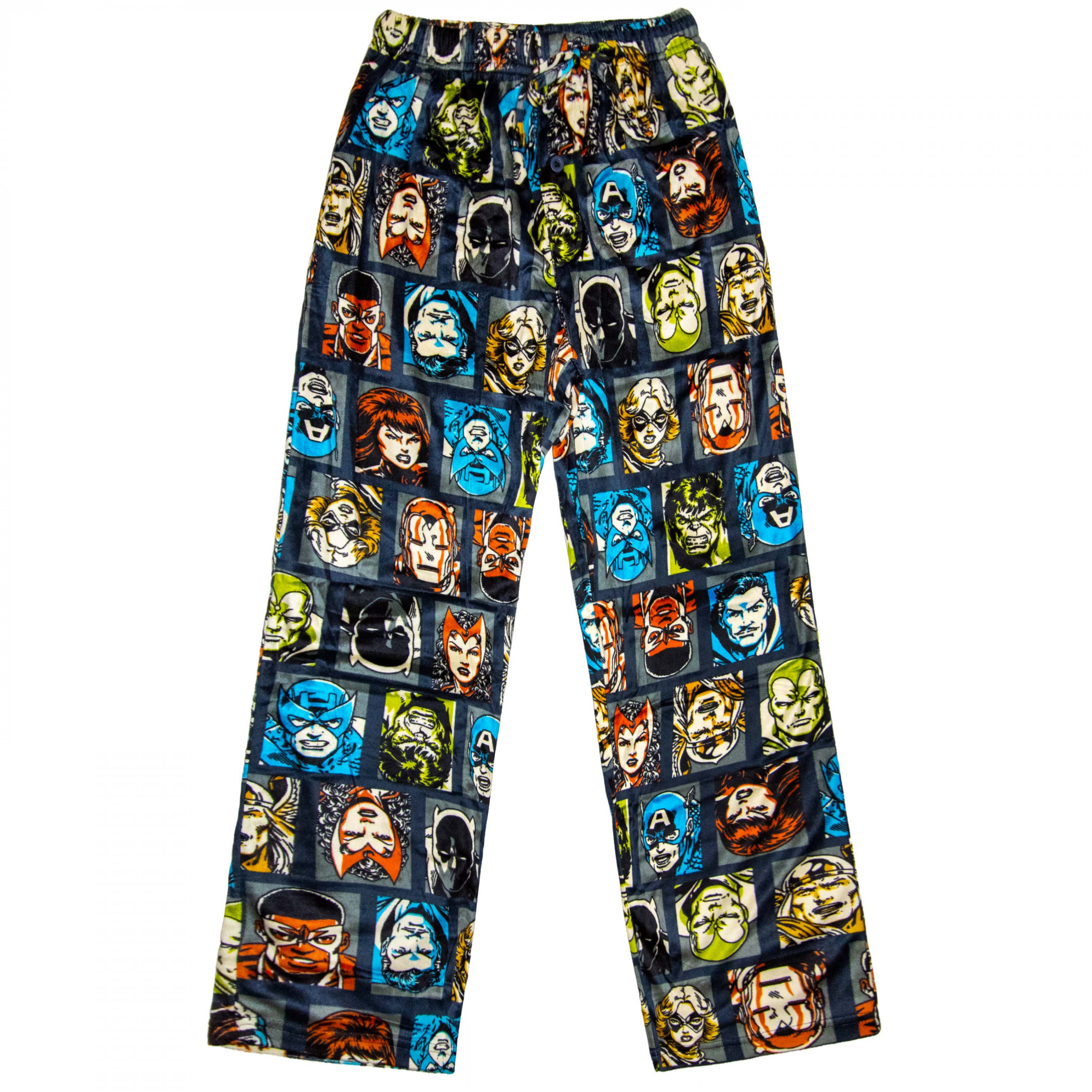 Avengers Character Profiles Sleep Pants, Multi-Color