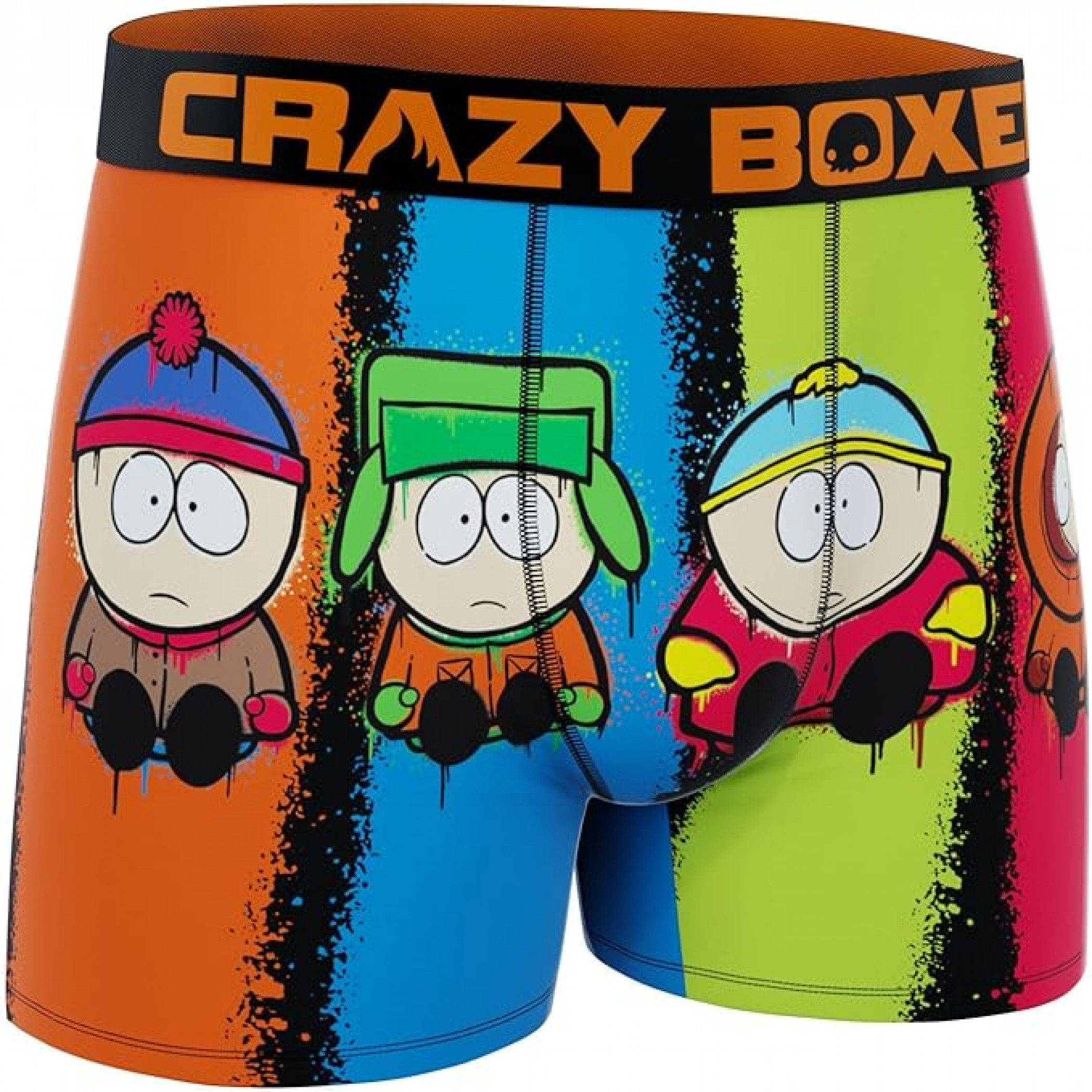 Crazy Boxer South Park Line Up Boxer Briefs