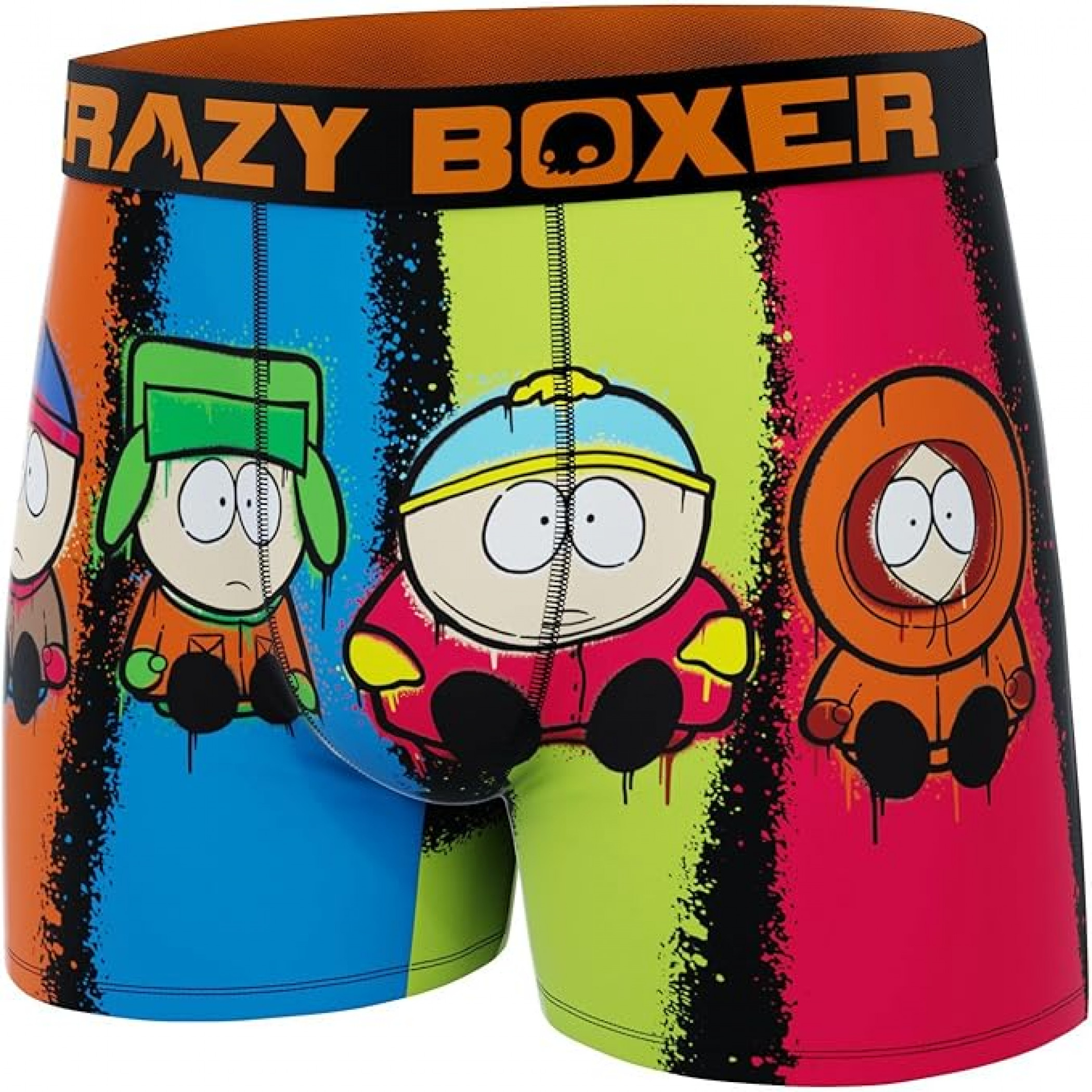 Crazy Boxer South Park Line Up Boxer Briefs