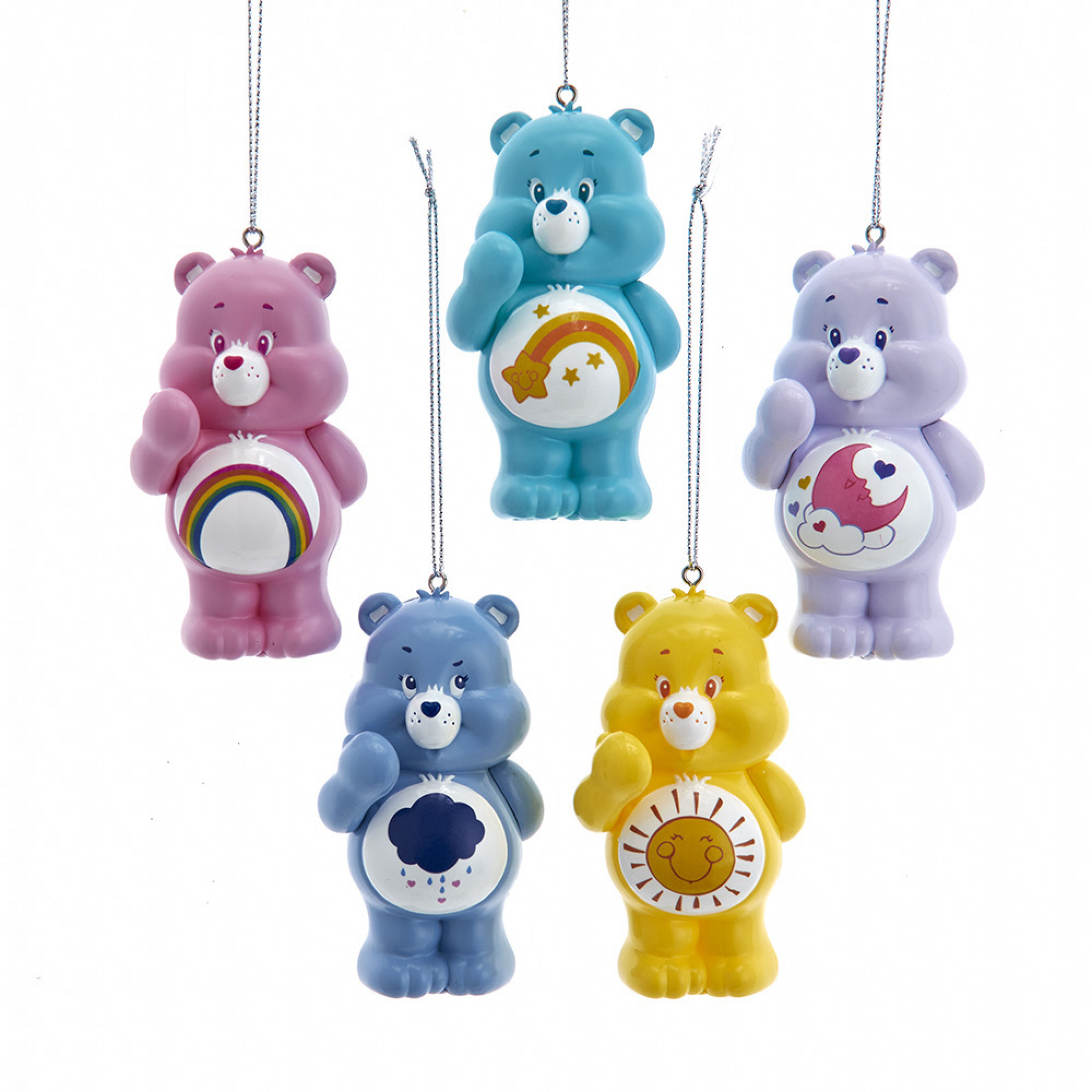 Care Bears Ornament Set 5-count, Multi-Color