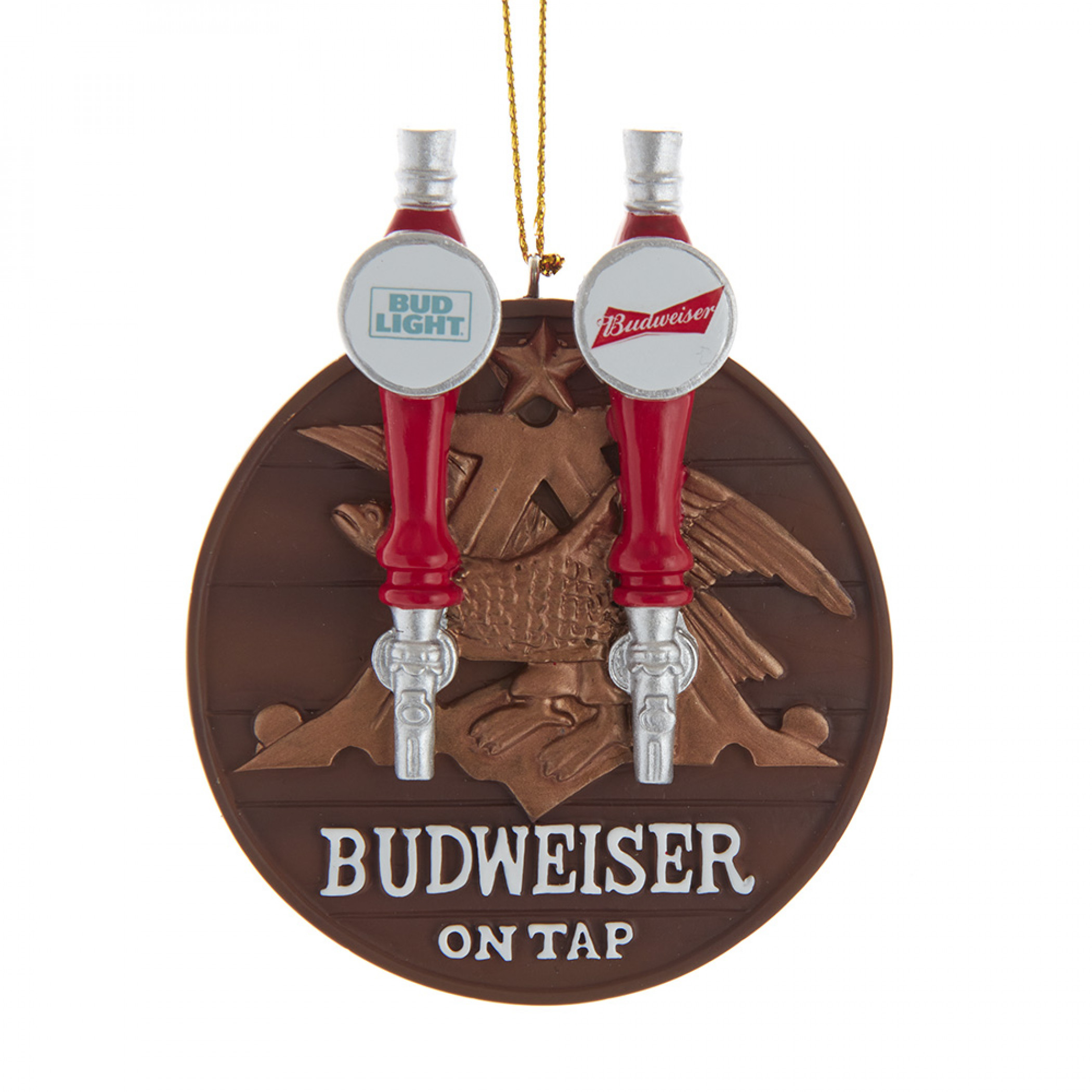 Budweiser Anheuser-Busch on Tap Holiday Ornament